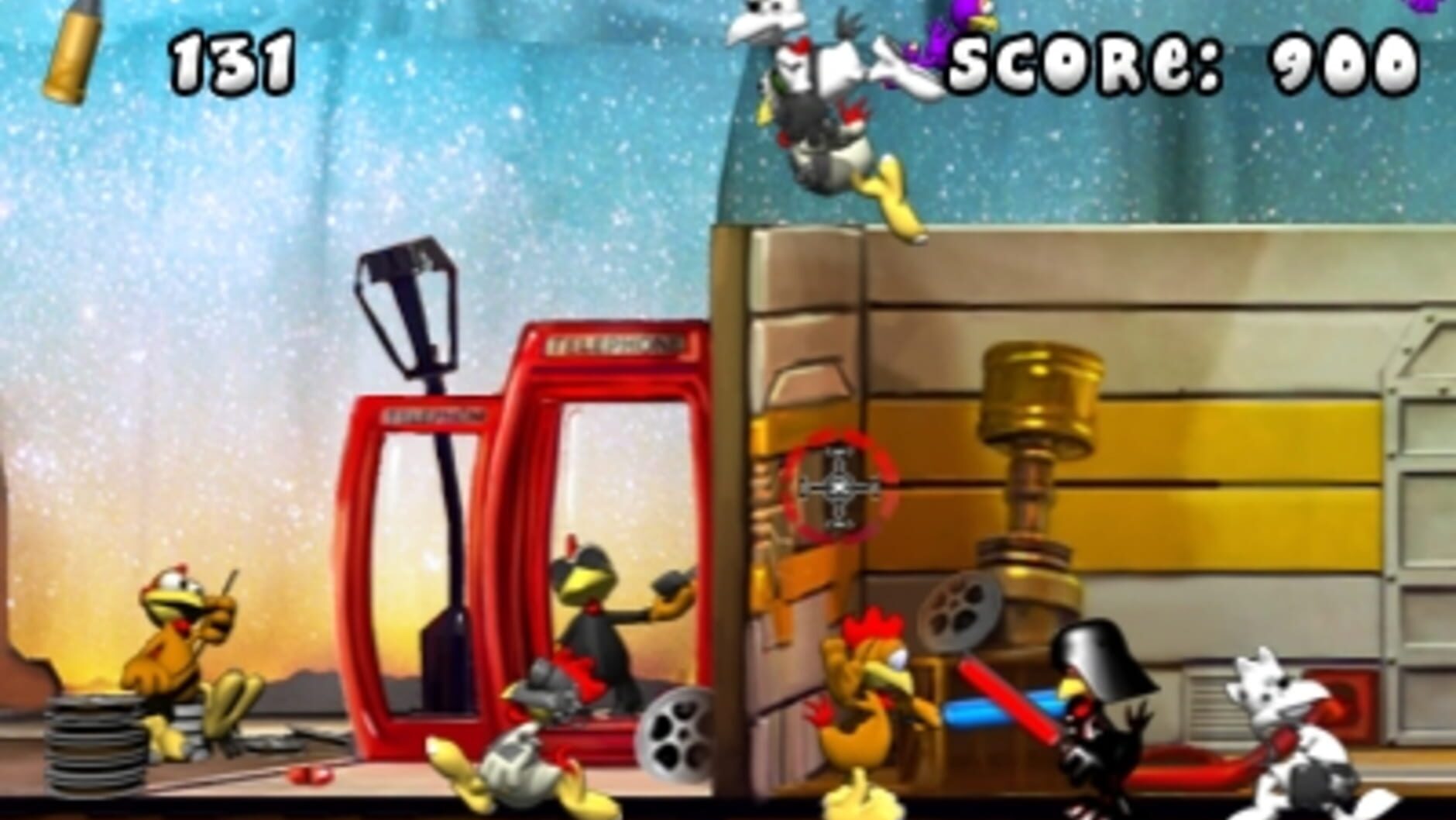 Screenshot for Crazy Chicken: Director's Cut 3D