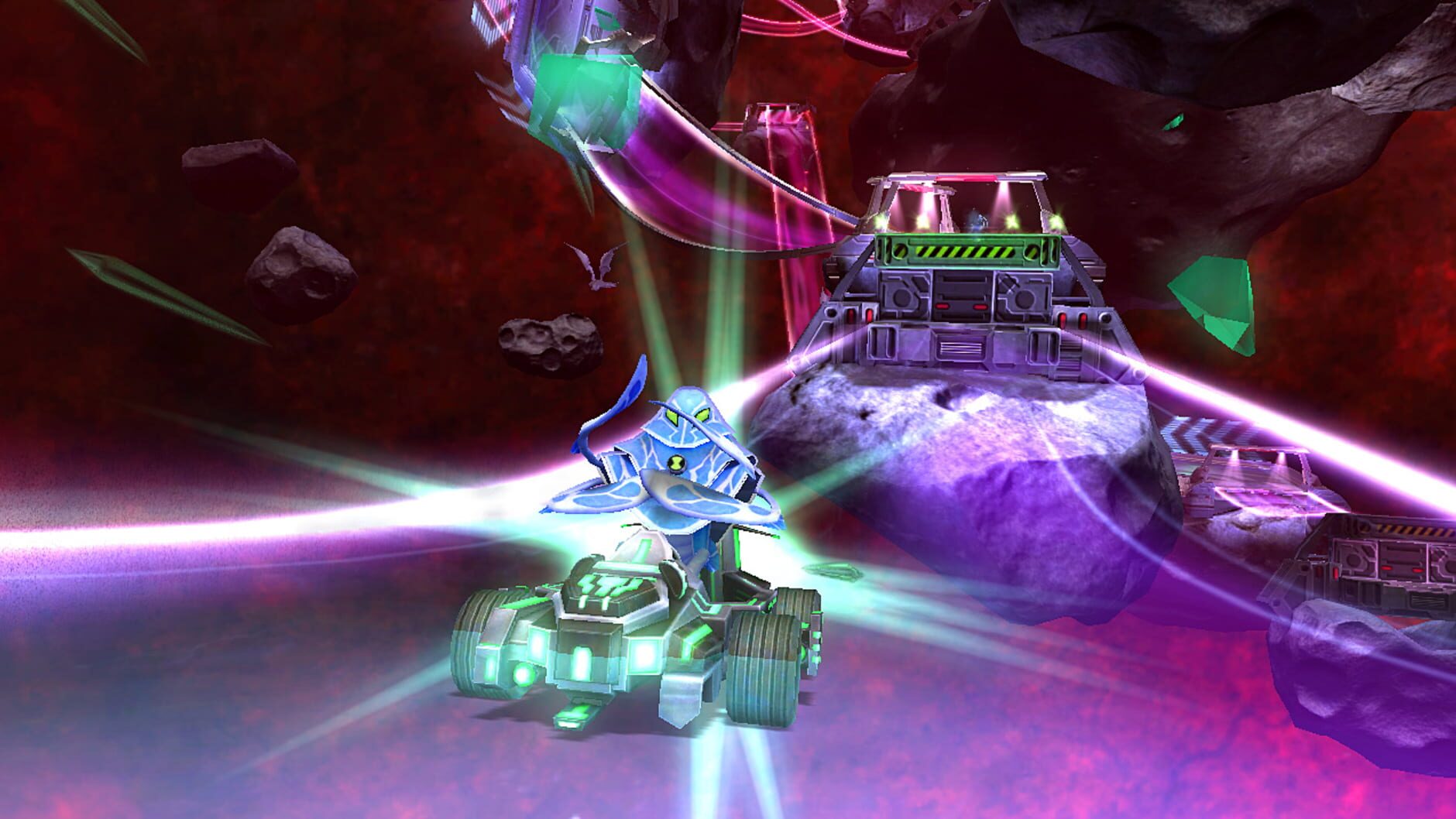 Screenshot for Ben 10: Galactic Racing