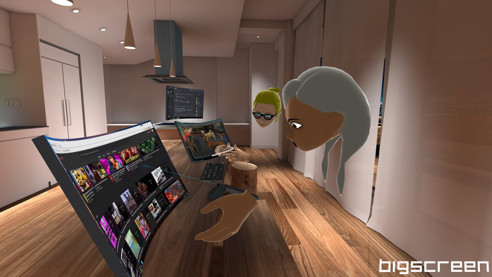 Screenshot for Bigscreen Beta