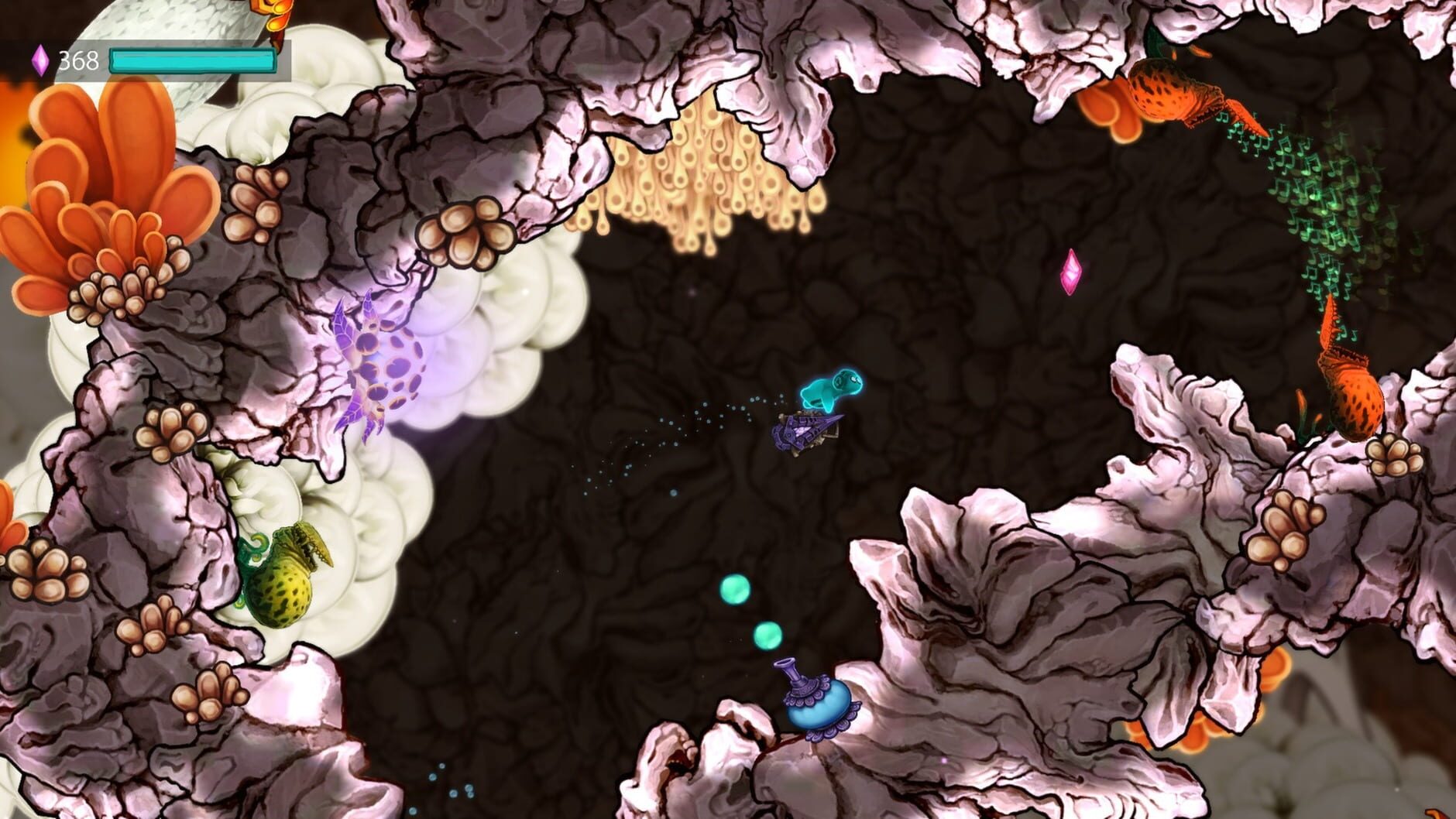 Screenshot for Beatbuddy: Tale of the Guardians