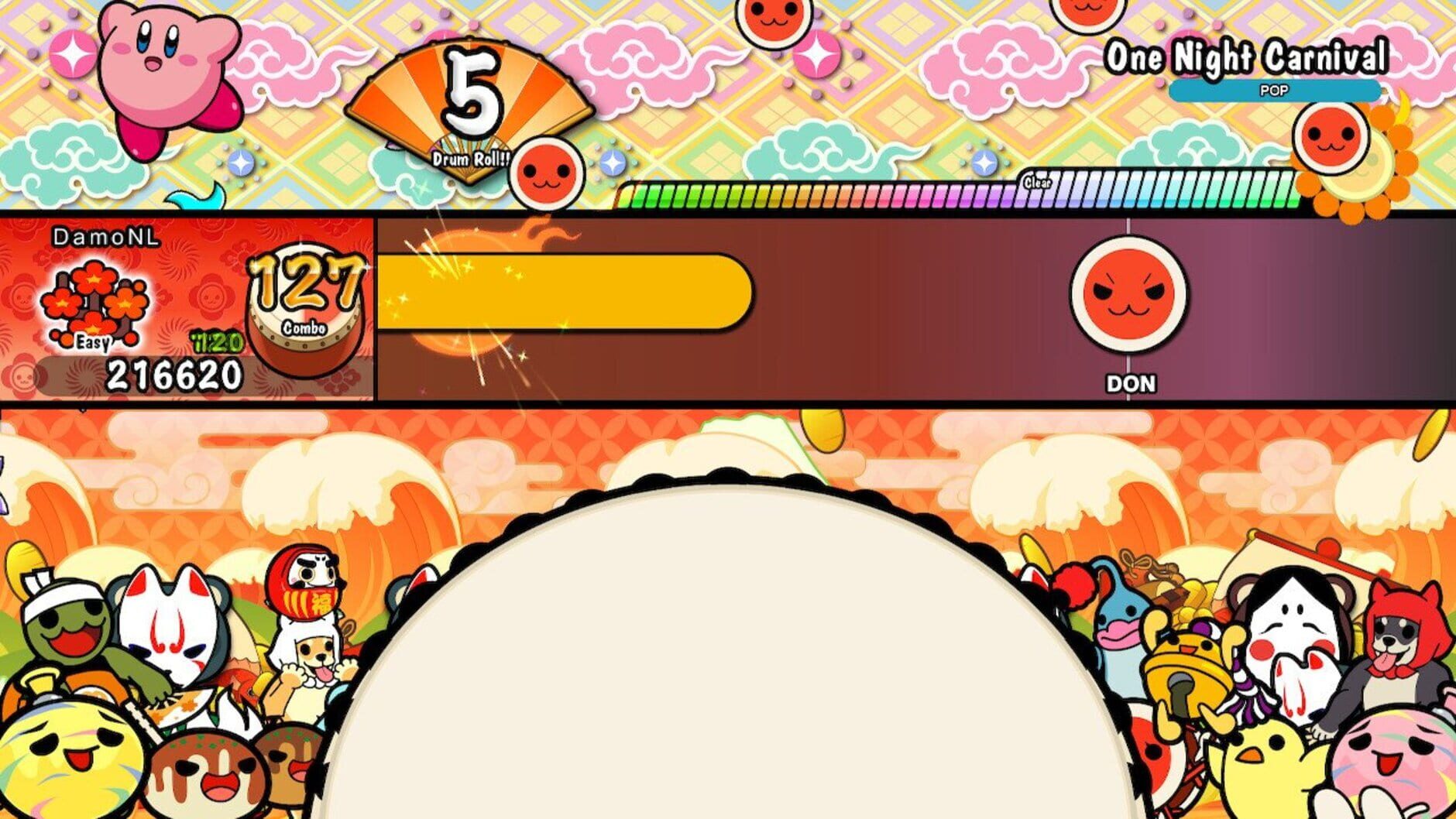 Screenshot for Taiko no Tatsujin: Drum 'n' Fun!