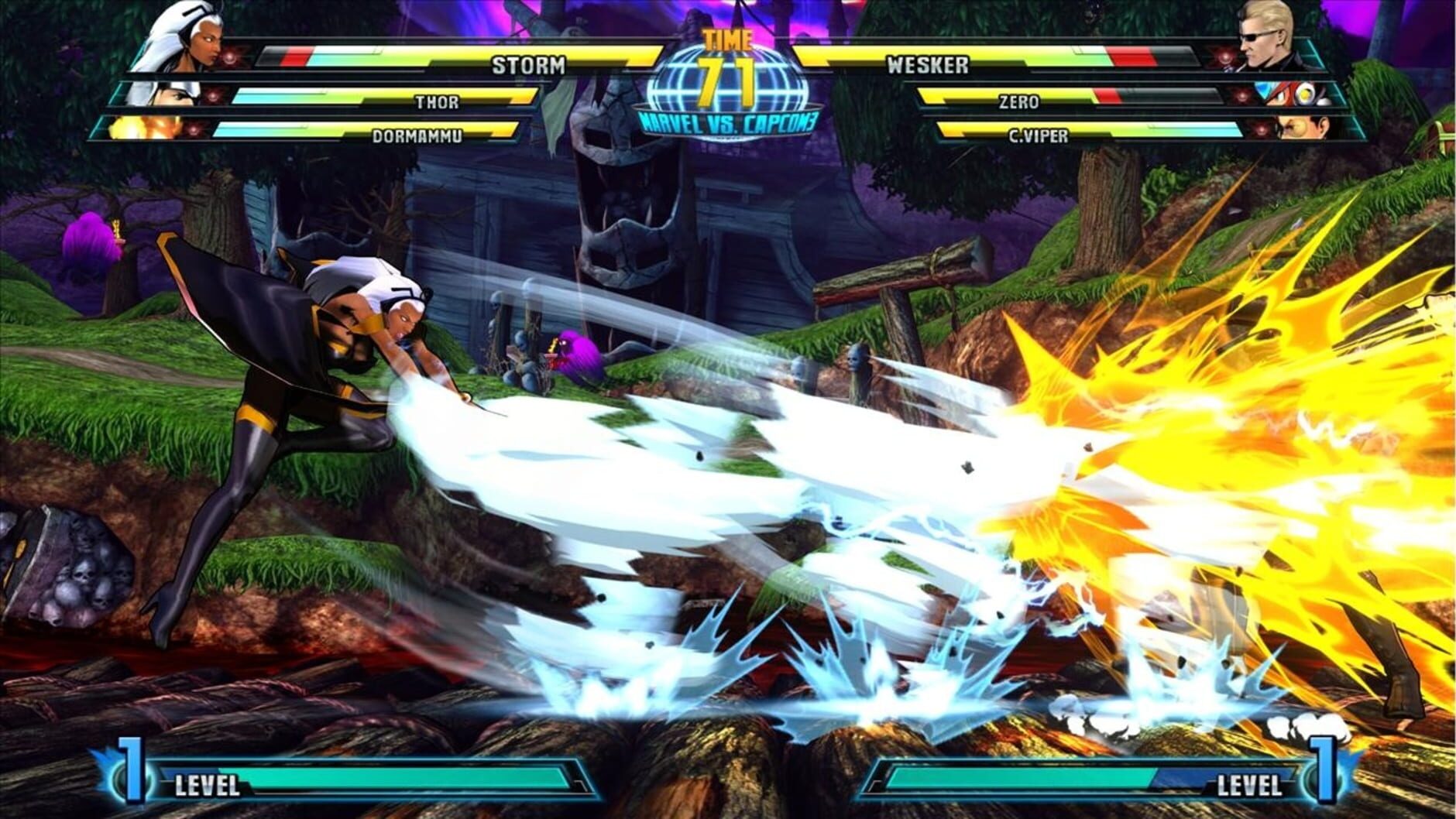 Screenshot for Marvel vs. Capcom 3: Fate of Two Worlds