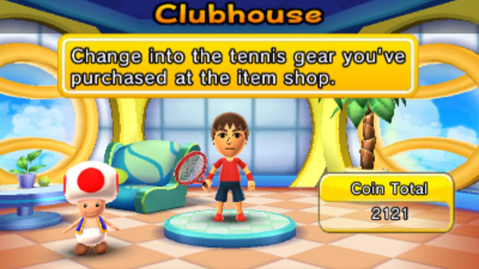 Screenshot for Mario Tennis Open