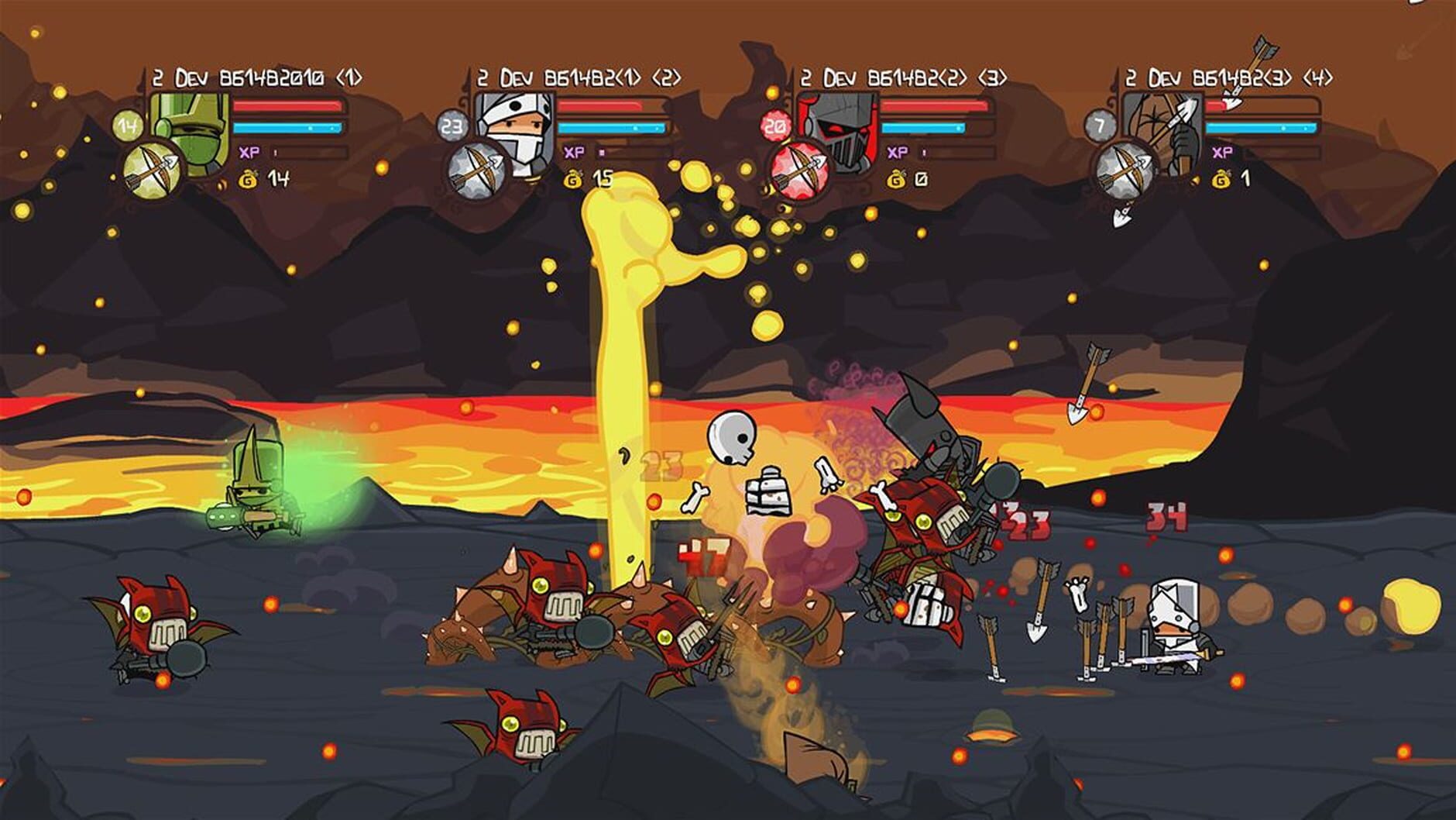 Screenshot for Castle Crashers