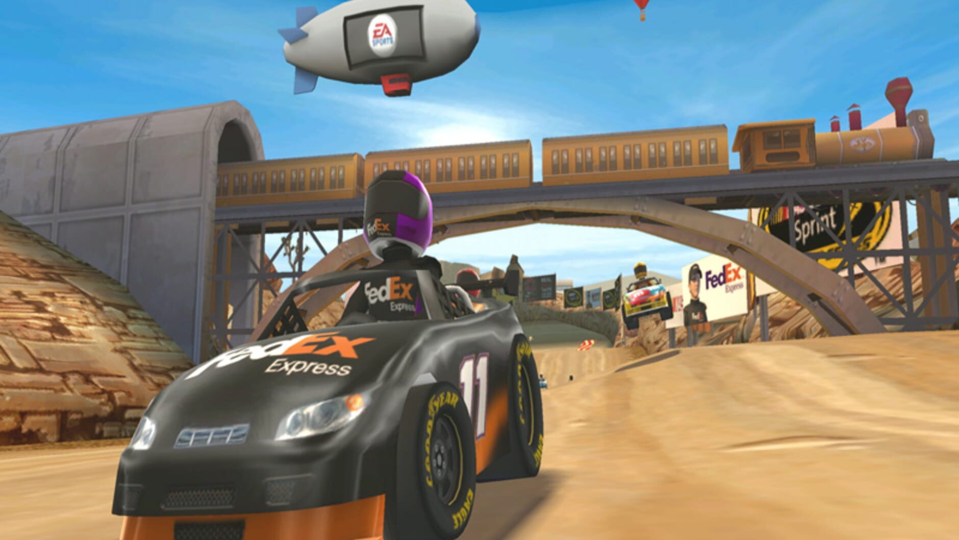 Screenshot for NASCAR Kart Racing