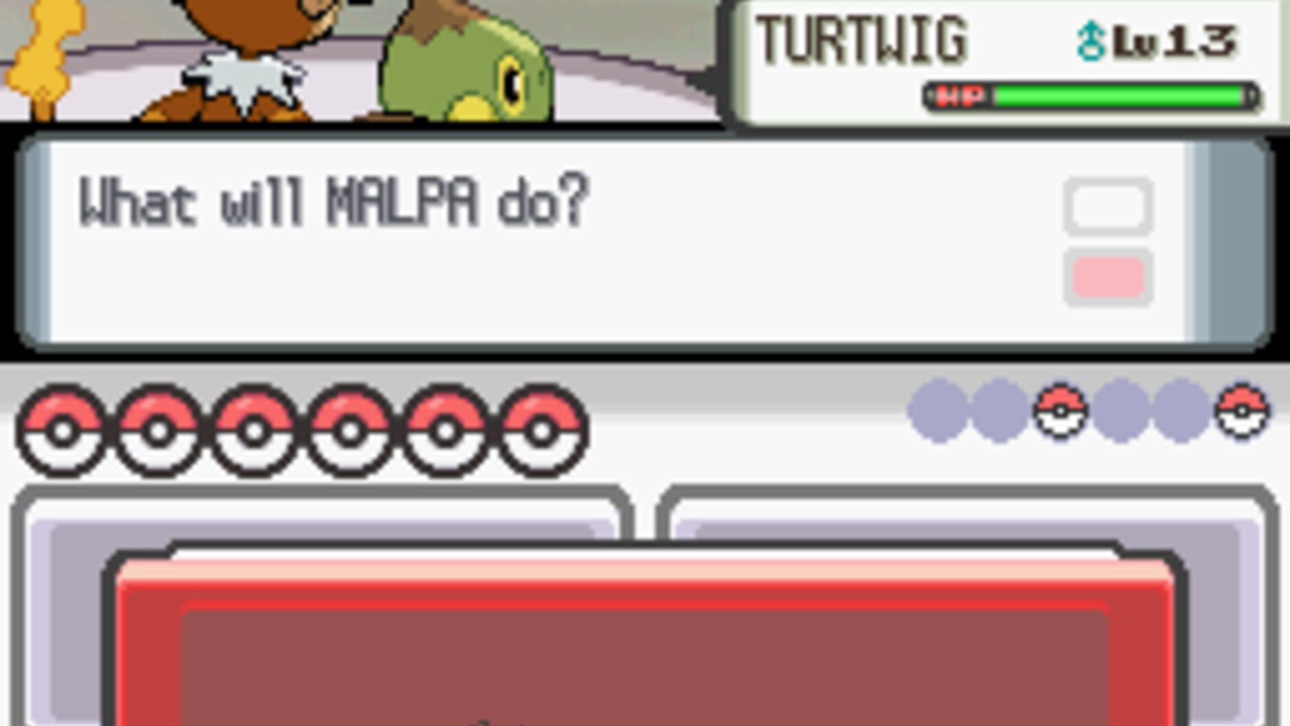 Screenshot for Pokémon Pearl Version