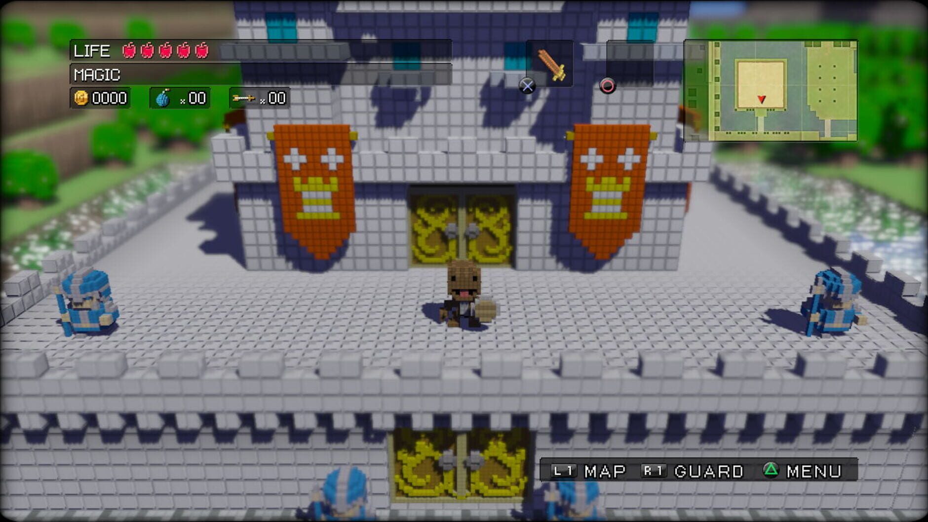 Screenshot for 3D Dot Game Heroes