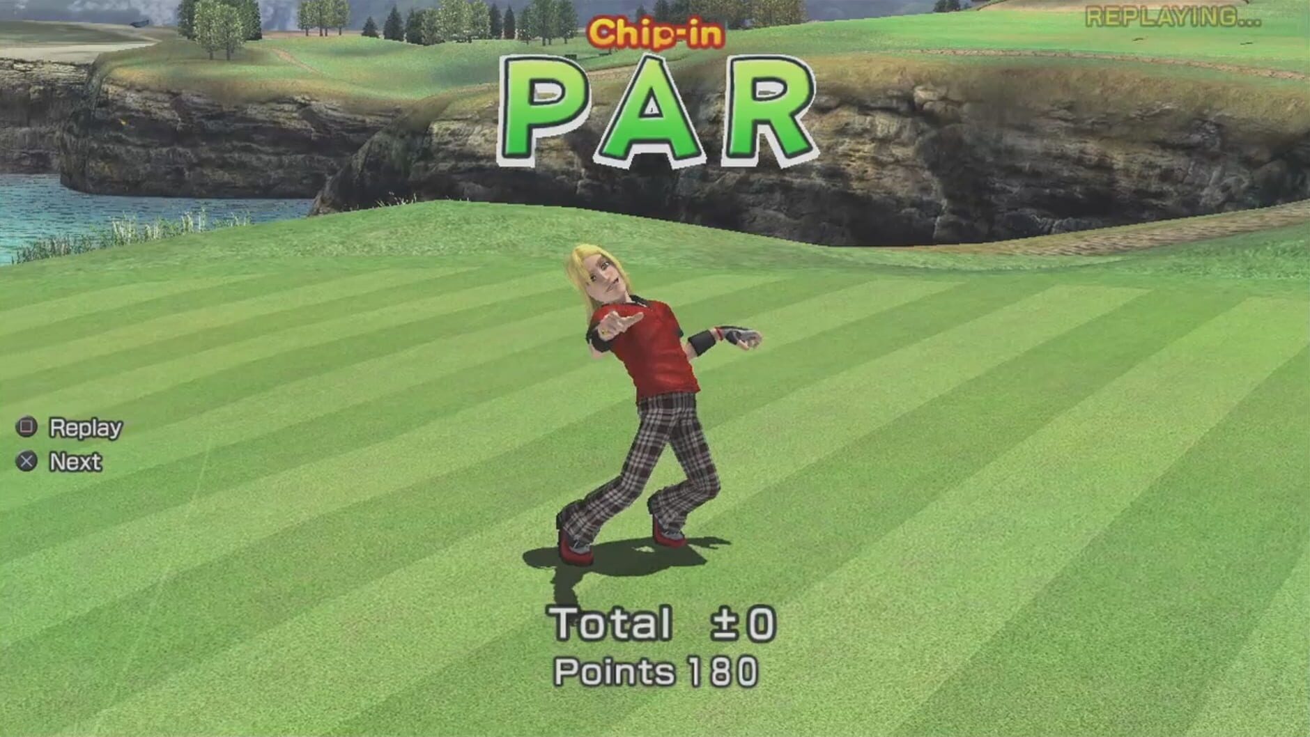 Screenshot for Hot Shots Golf: World Invitational