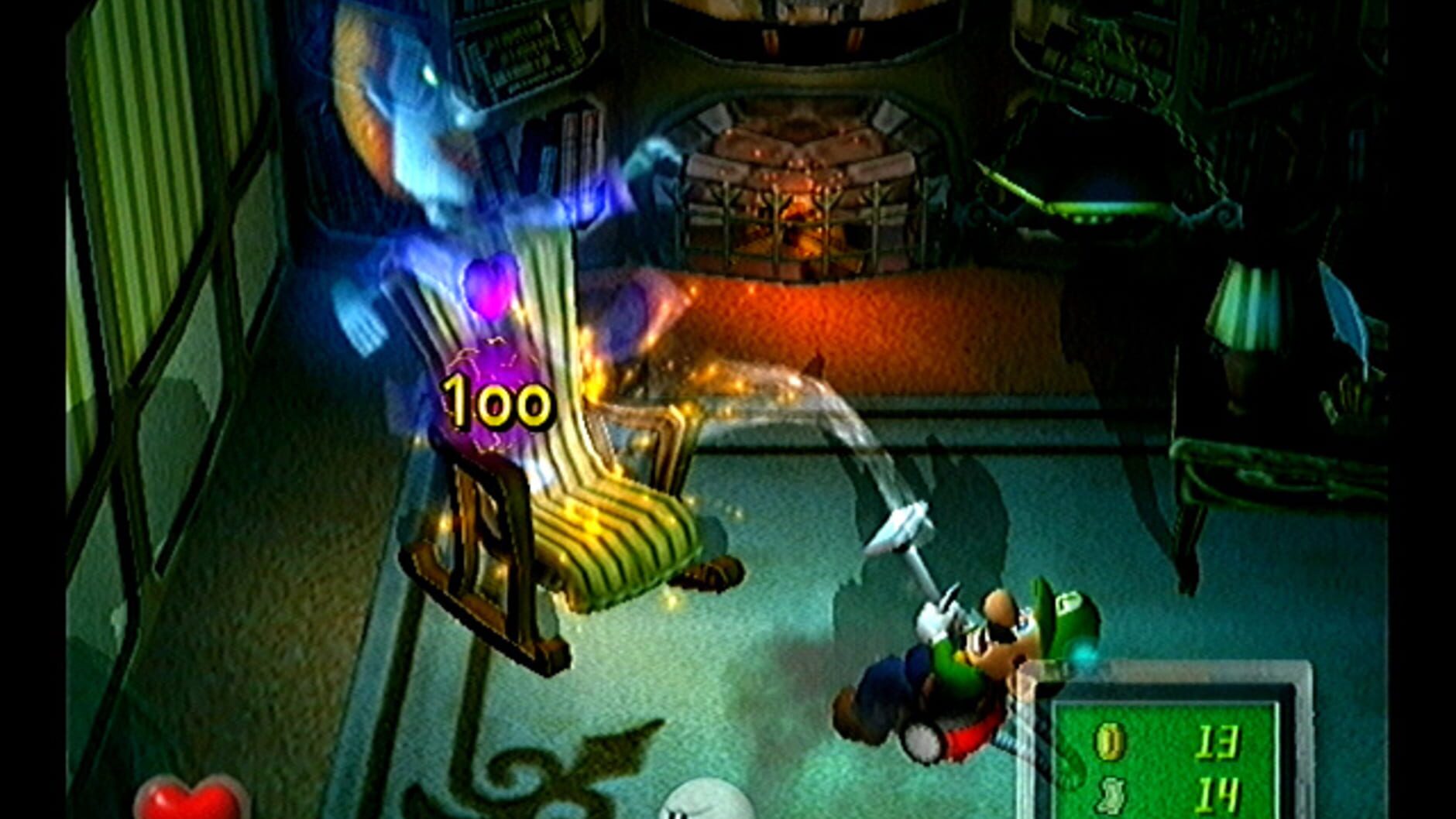 Screenshot for Luigi's Mansion