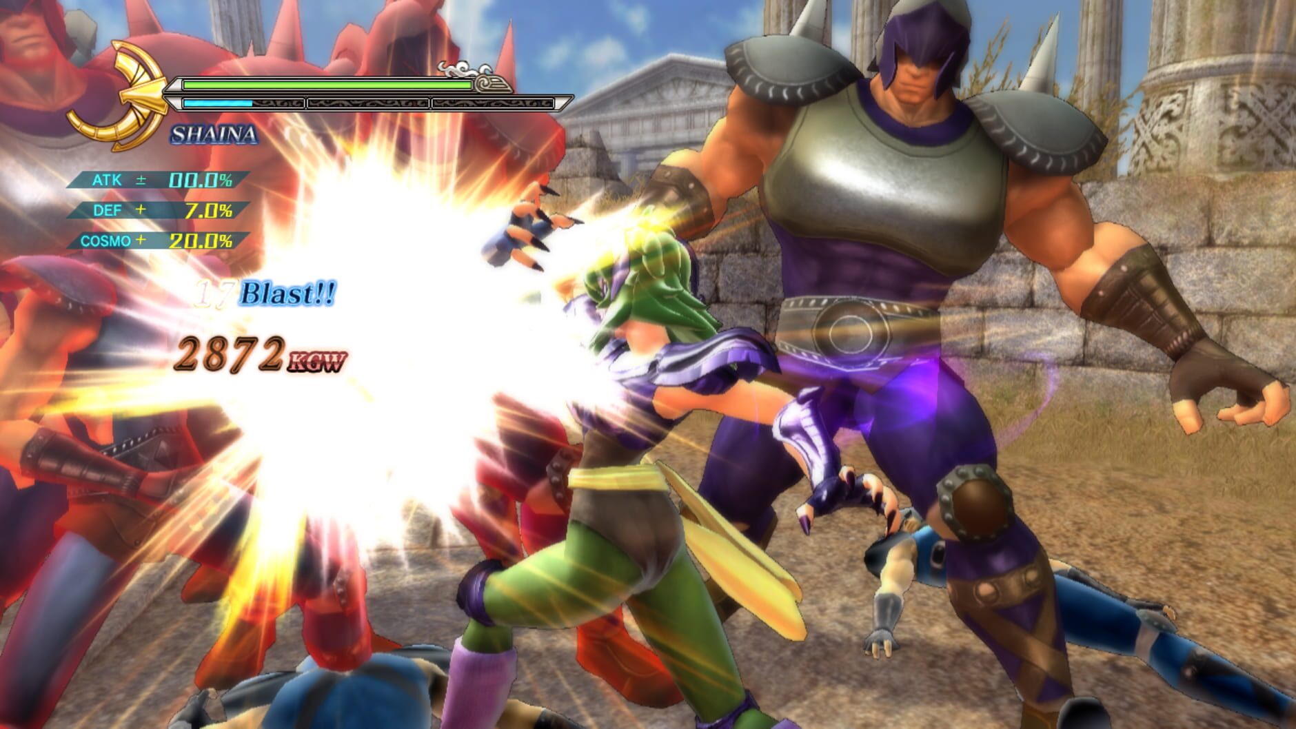 Screenshot for Saint Seiya: Sanctuary Battle