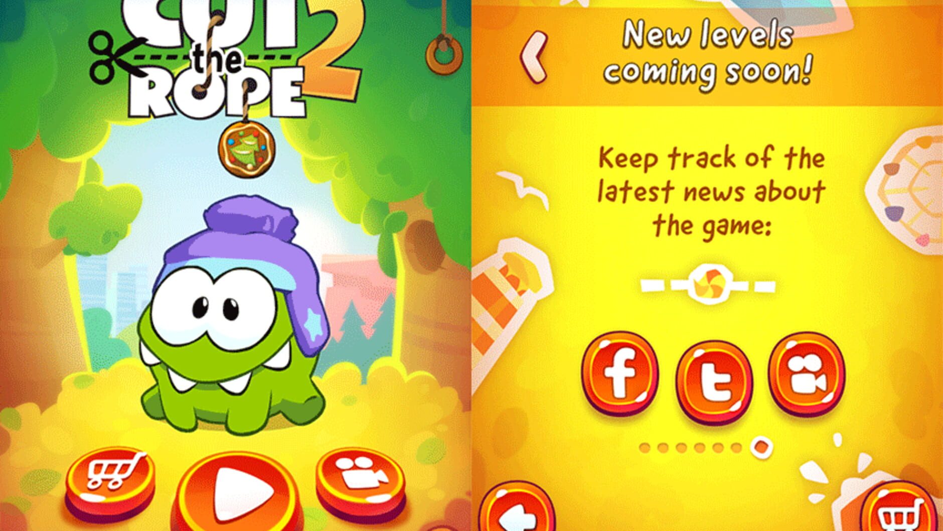Screenshot for Cut the Rope 2