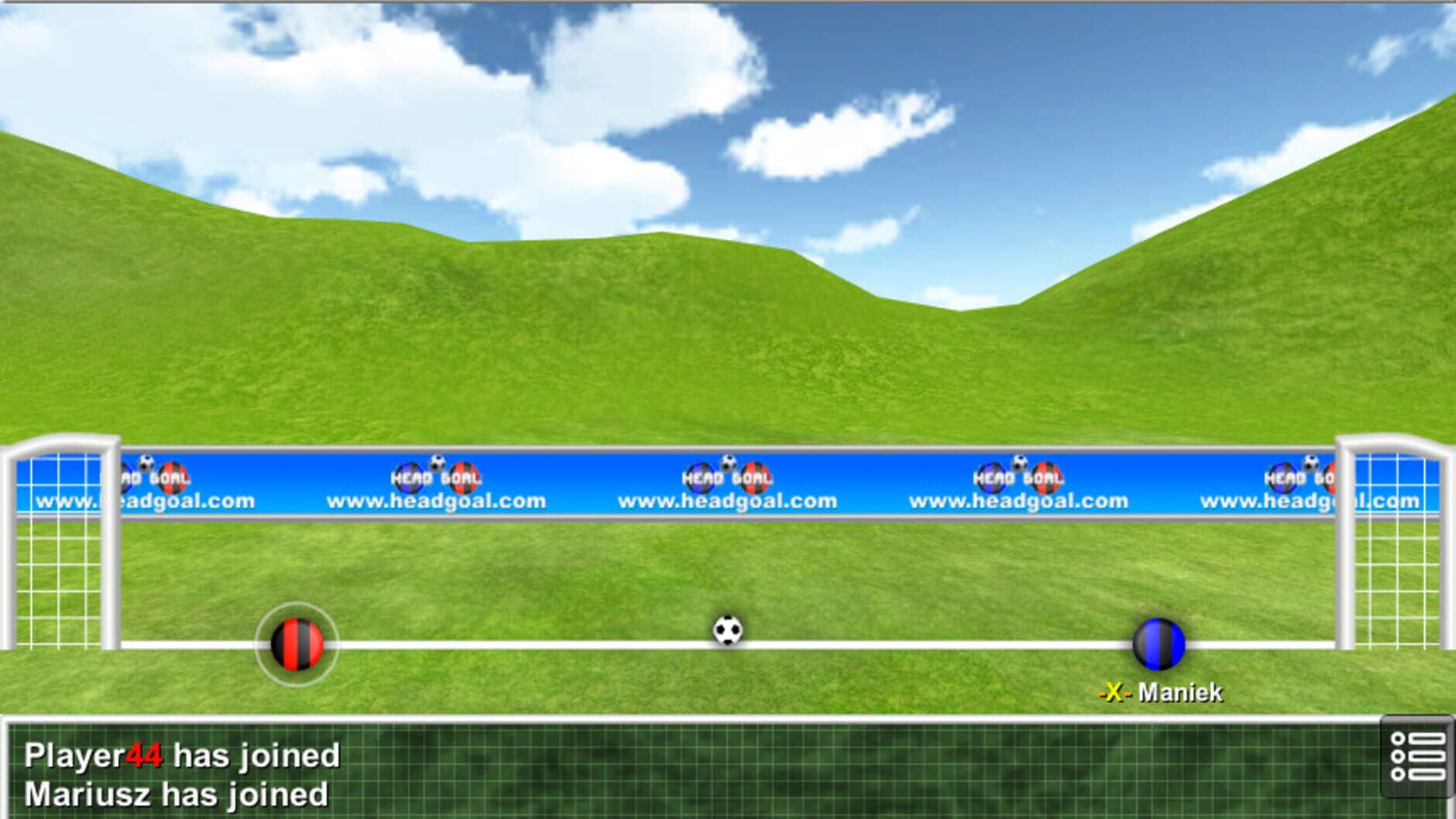 Screenshot for Head Goal: Soccer Online