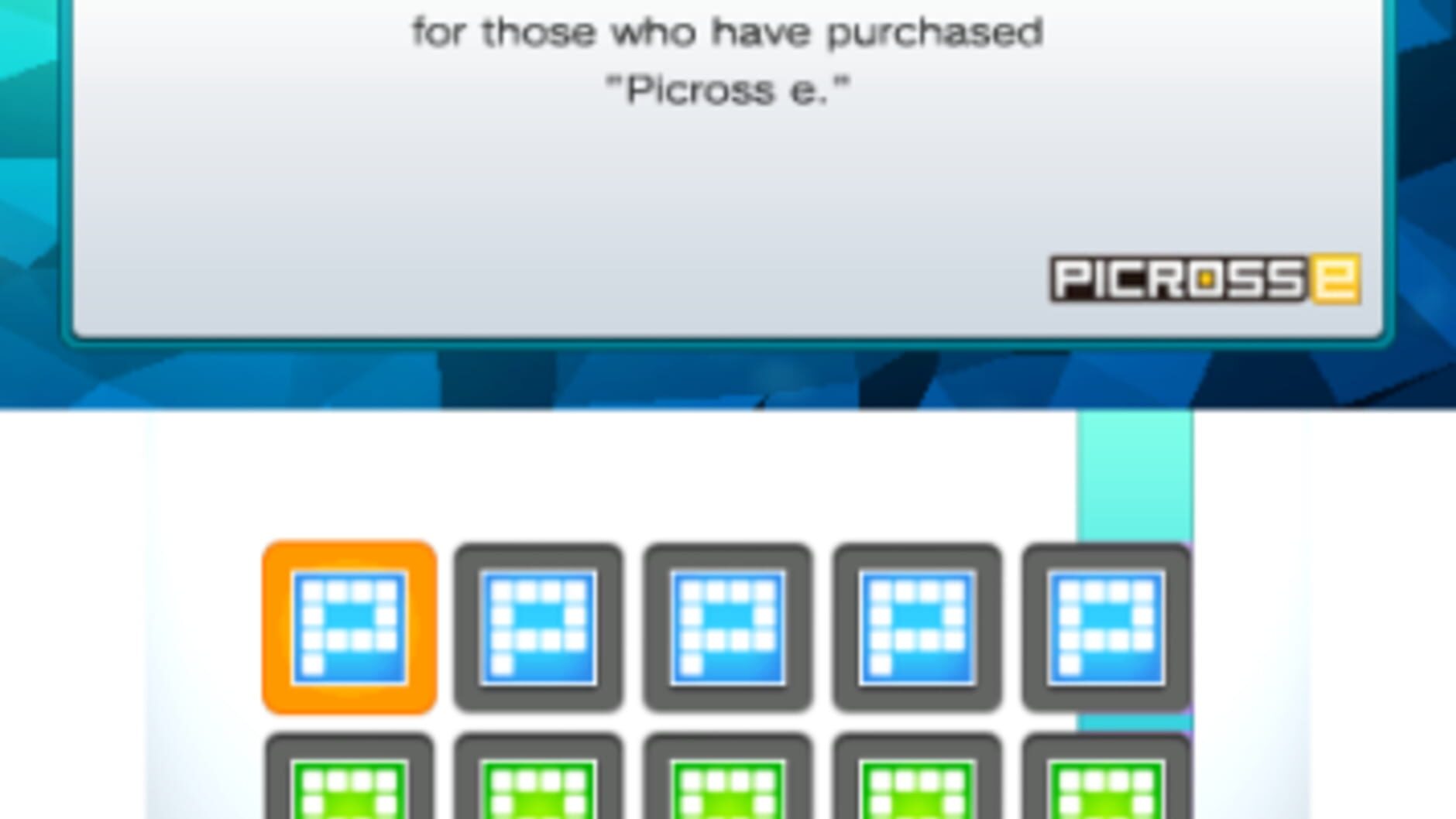 Screenshot for Picross e7
