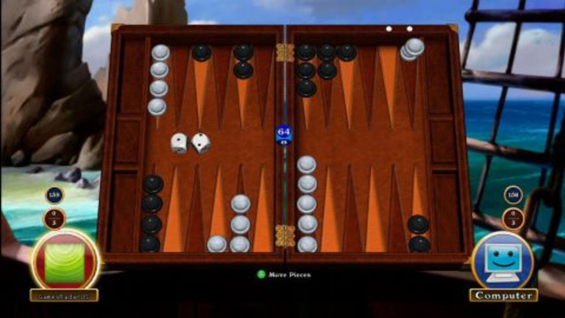 Screenshot for Hardwood Backgammon