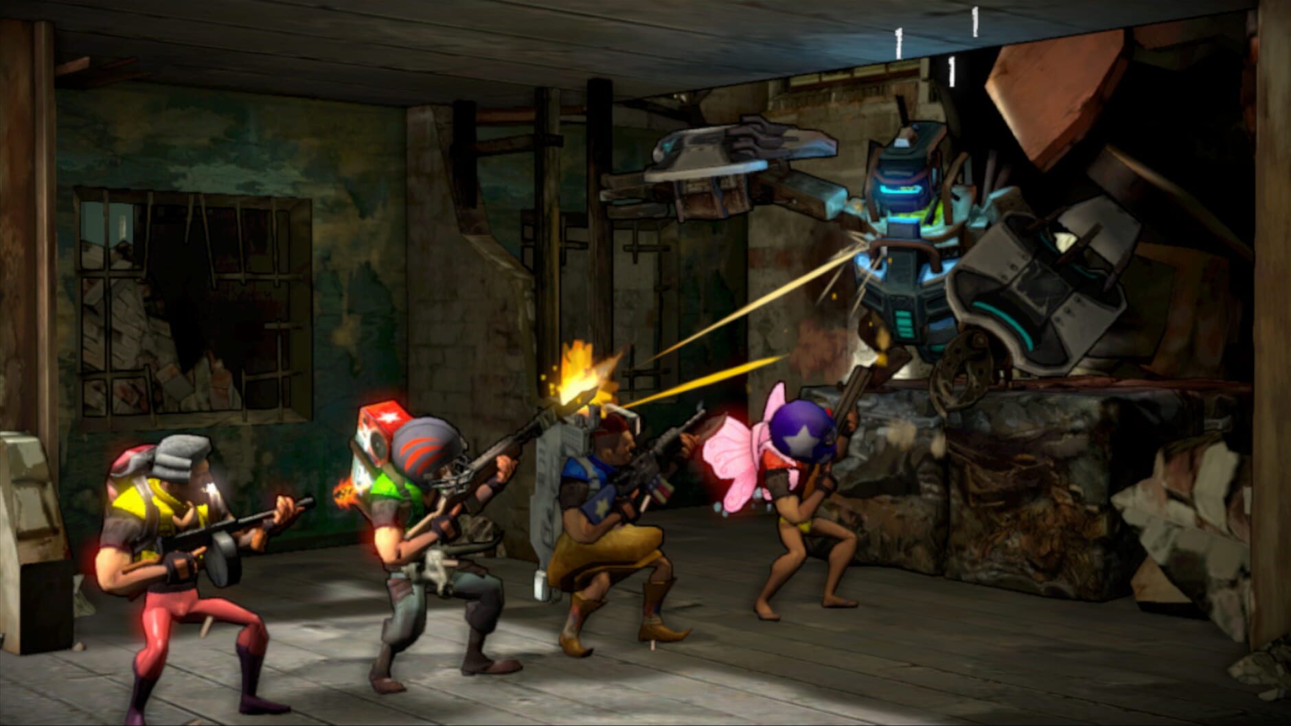 Screenshot for Shoot Many Robots