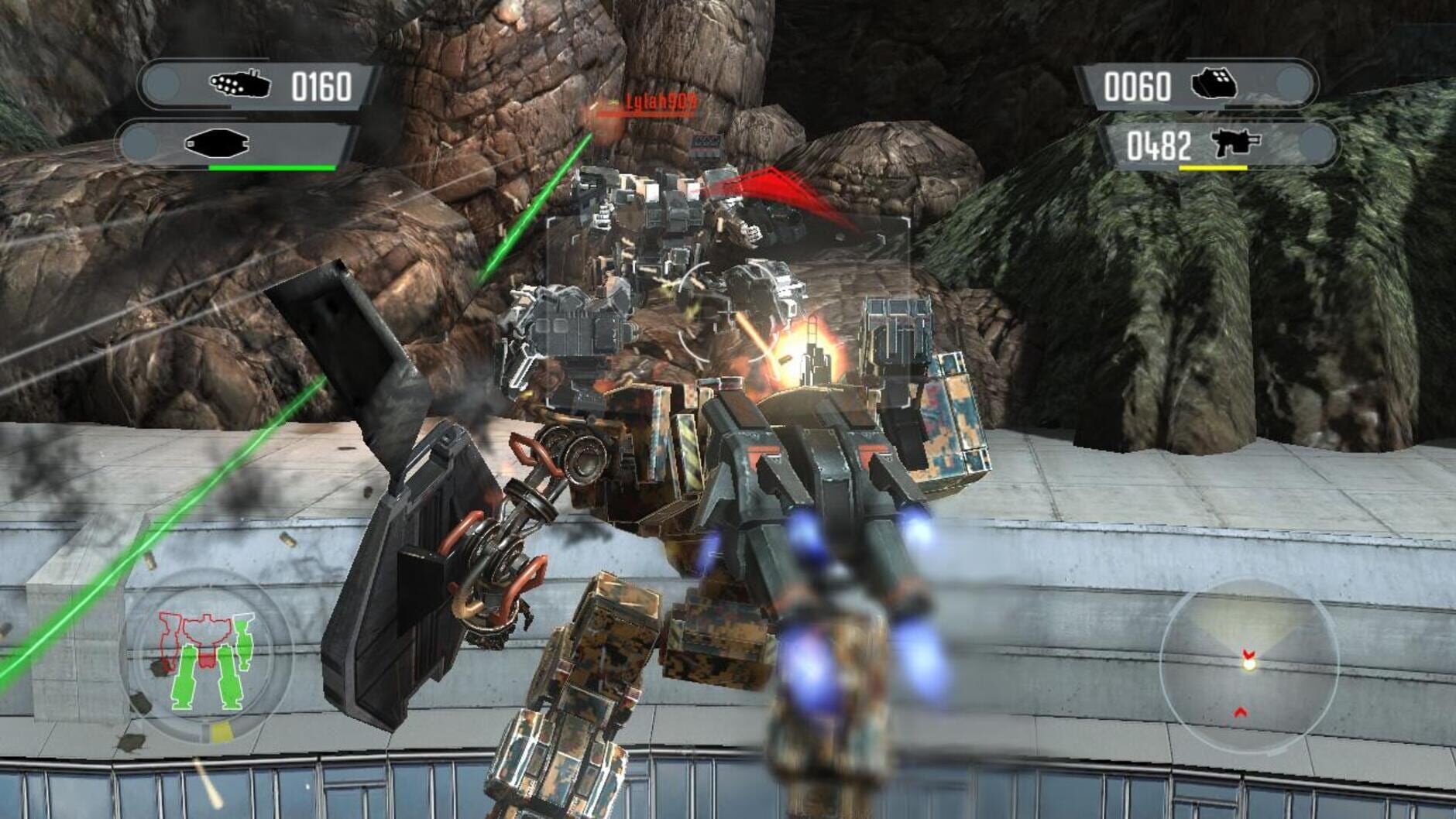 Screenshot for Front Mission Evolved