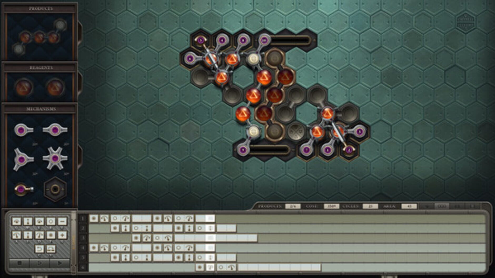 Screenshot for Opus Magnum