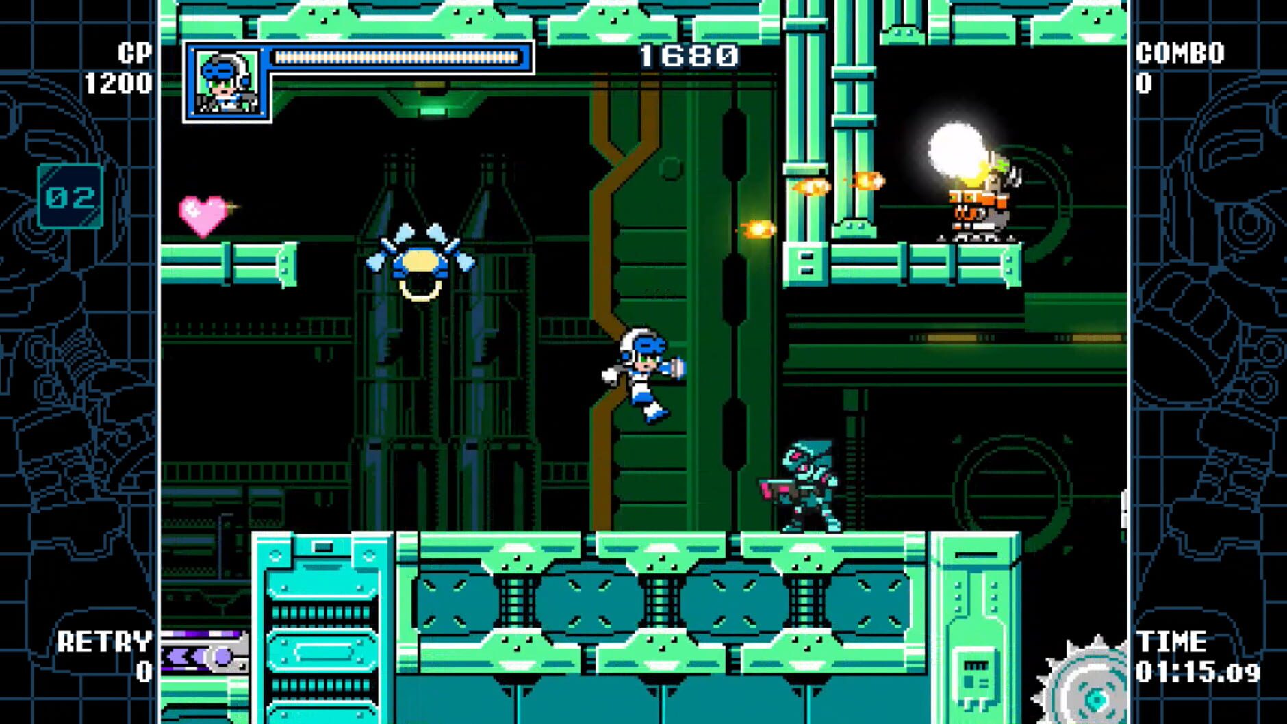 Screenshot for Mighty Gunvolt Burst