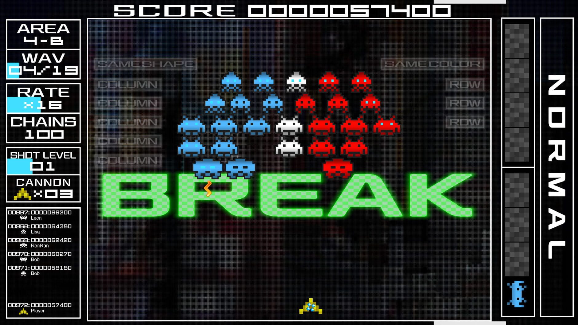 Screenshot for Space Invaders Extreme