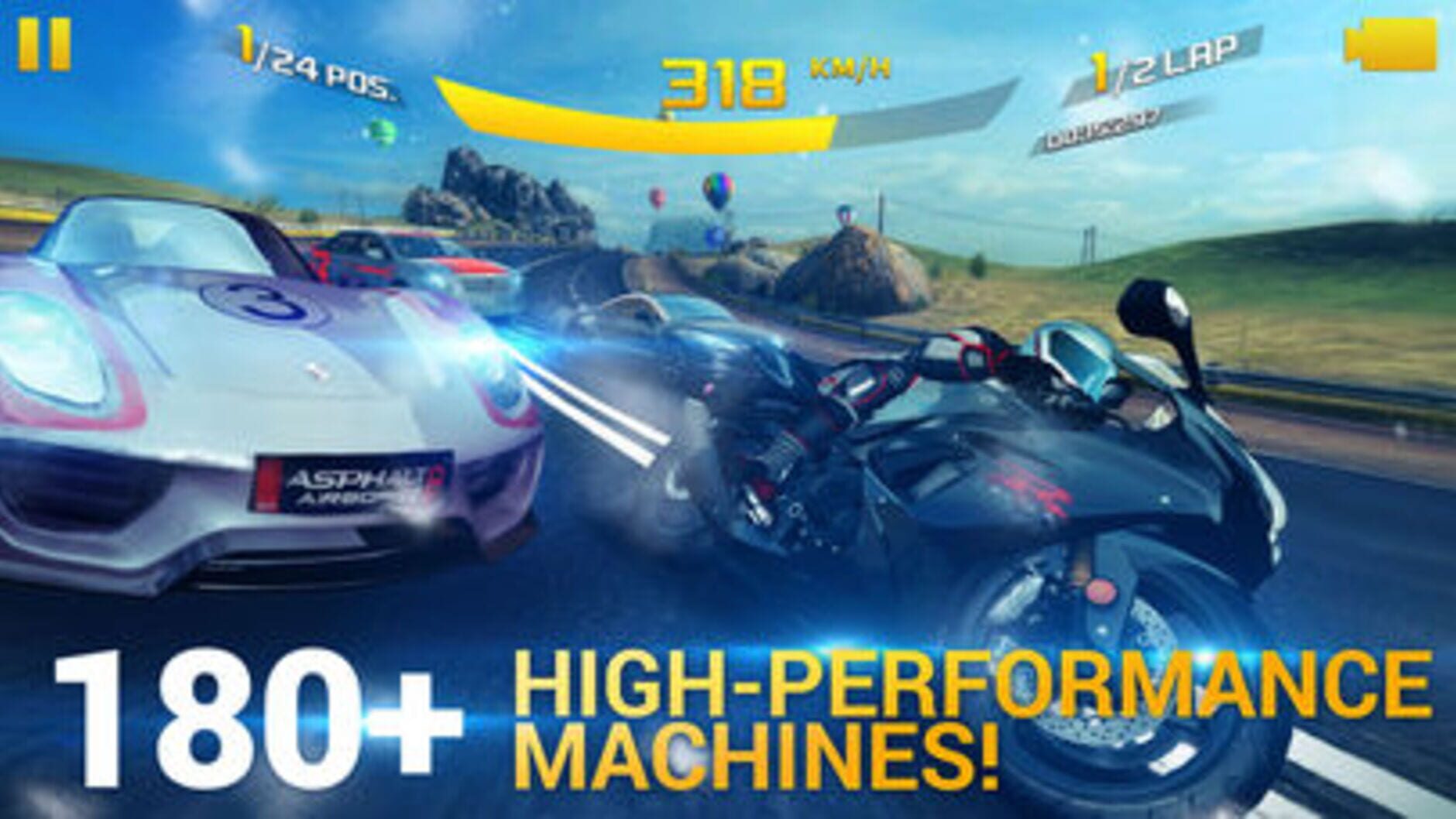 Screenshot for Asphalt 8: Airborne