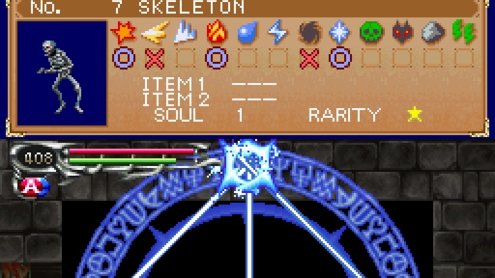 Screenshot for Castlevania: Dawn of Sorrow