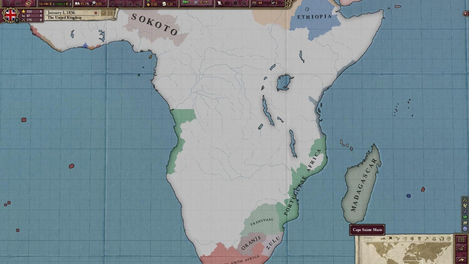 Screenshot for Victoria II
