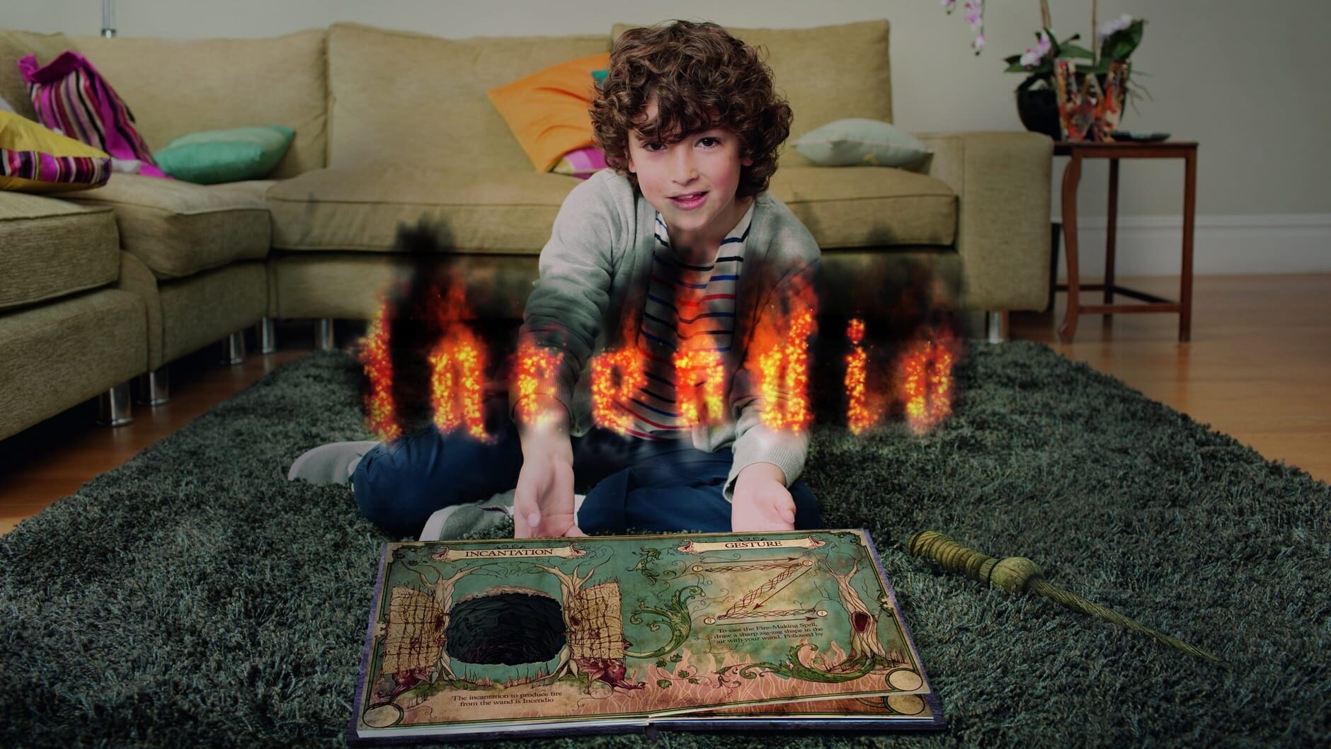 Screenshot for Wonderbook: Book of Spells