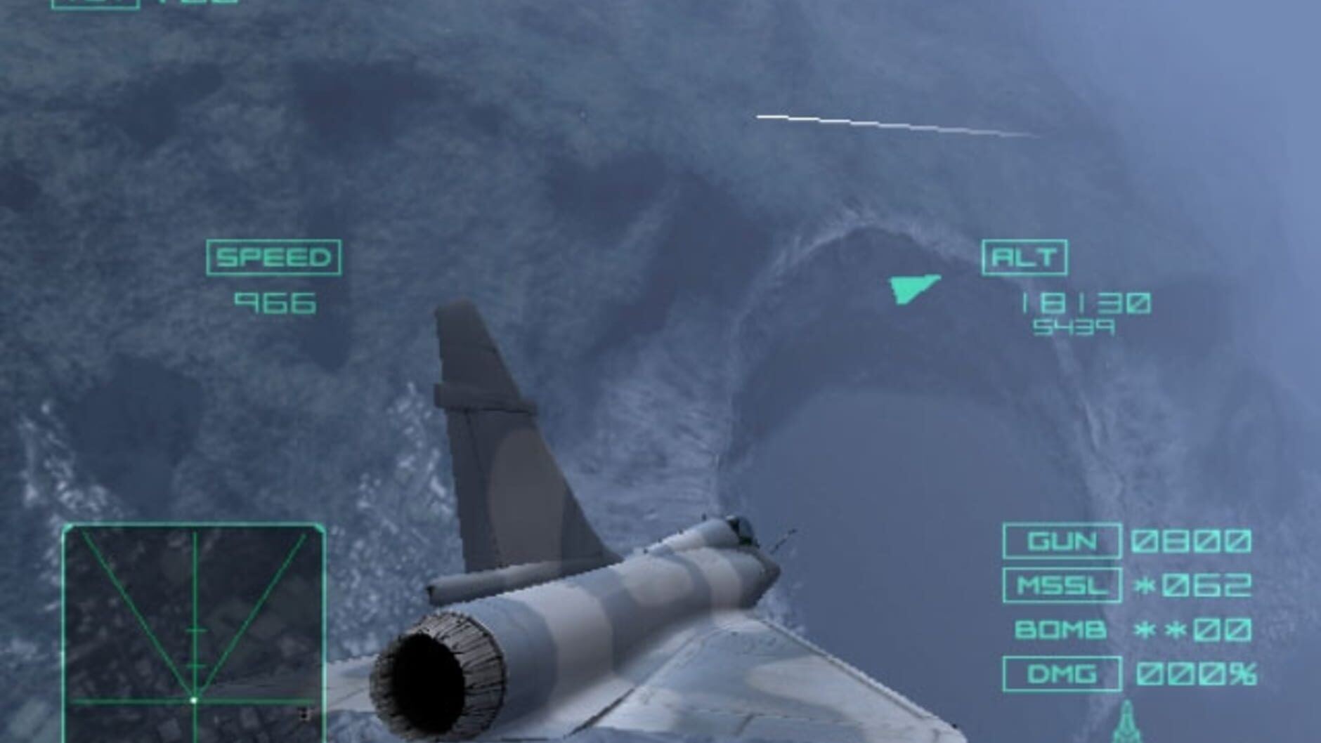 Screenshot for Ace Combat 04: Shattered Skies