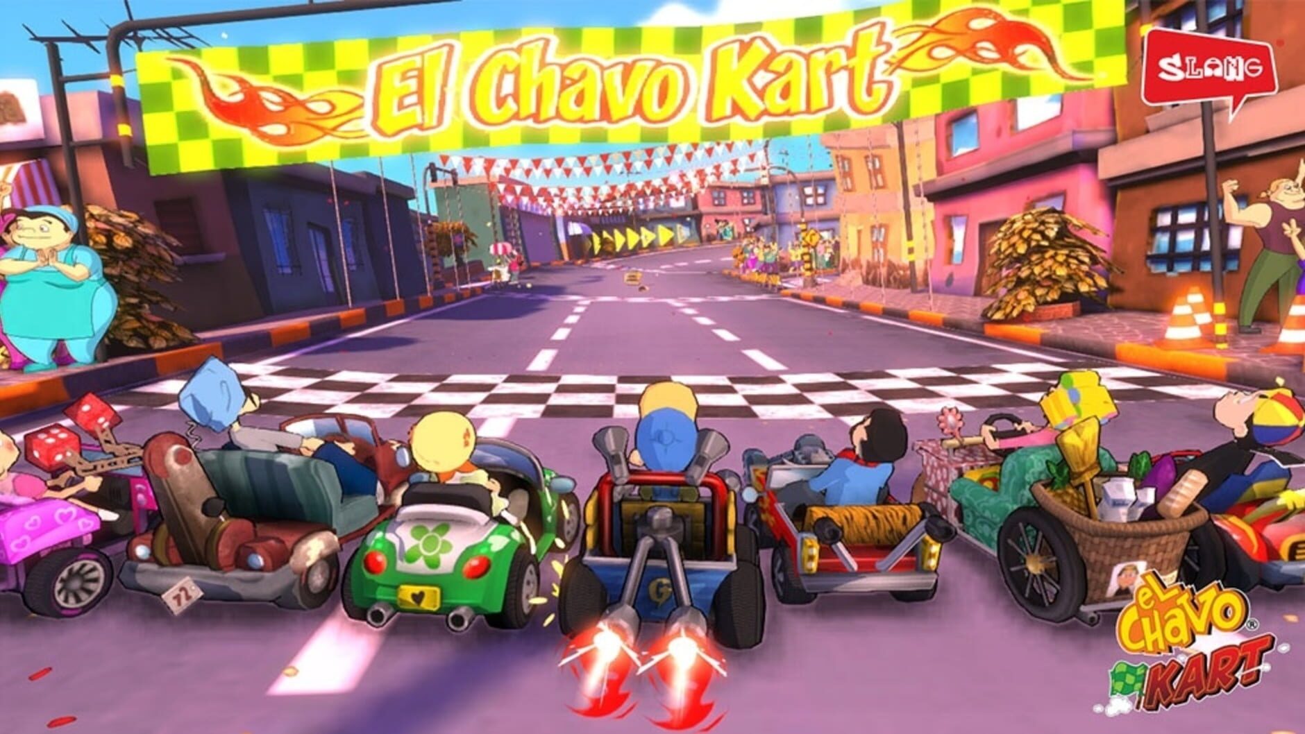 Screenshot for El Chavo kart
