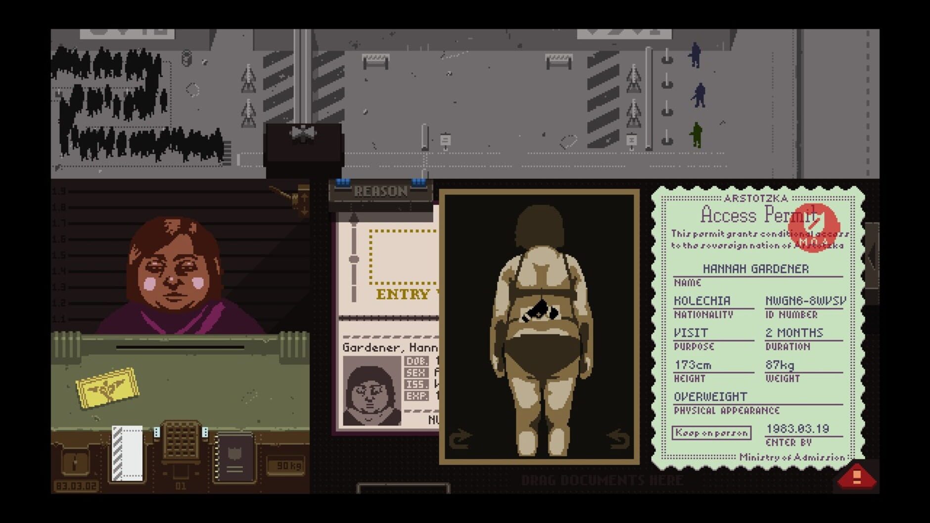 Screenshot for Papers, Please