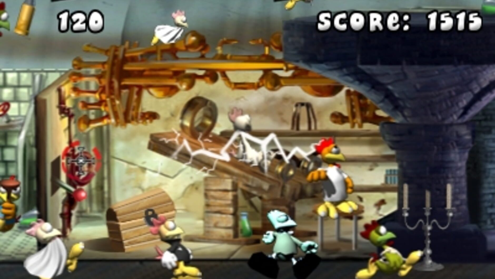 Screenshot for Crazy Chicken: Director's Cut 3D