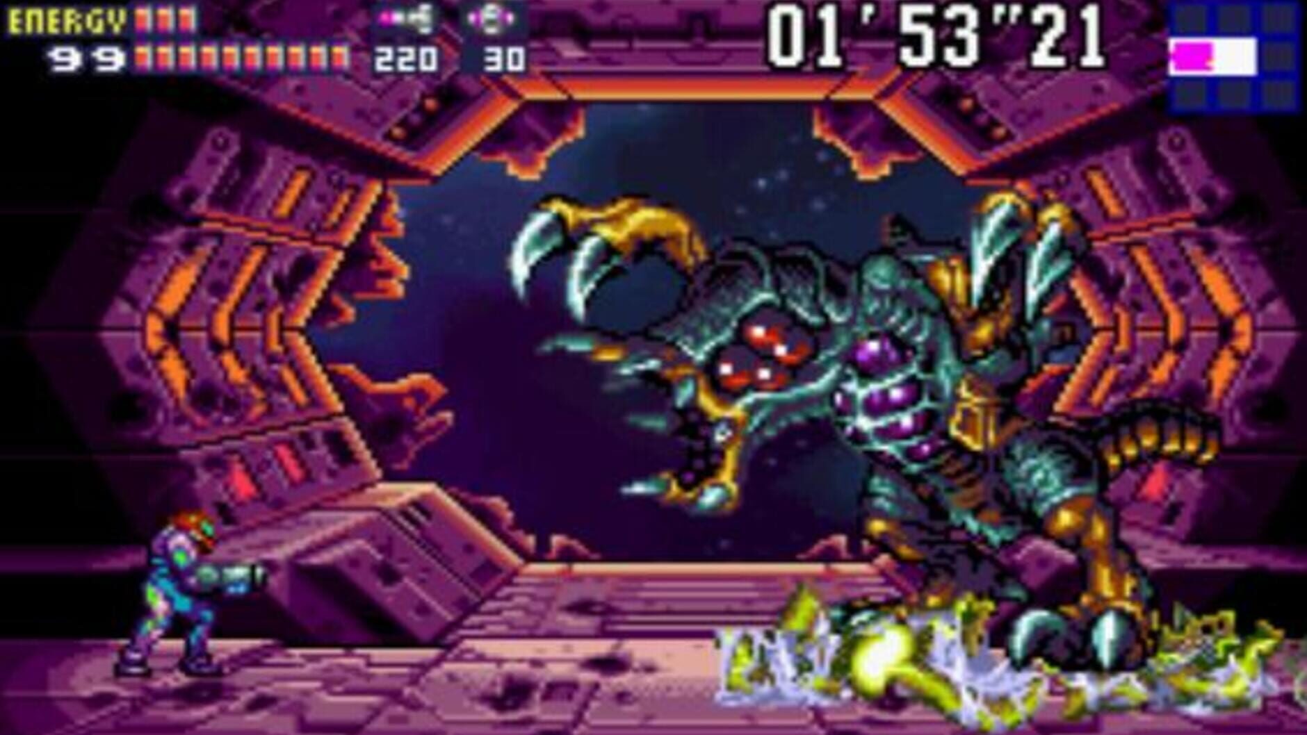 Screenshot for Metroid Fusion