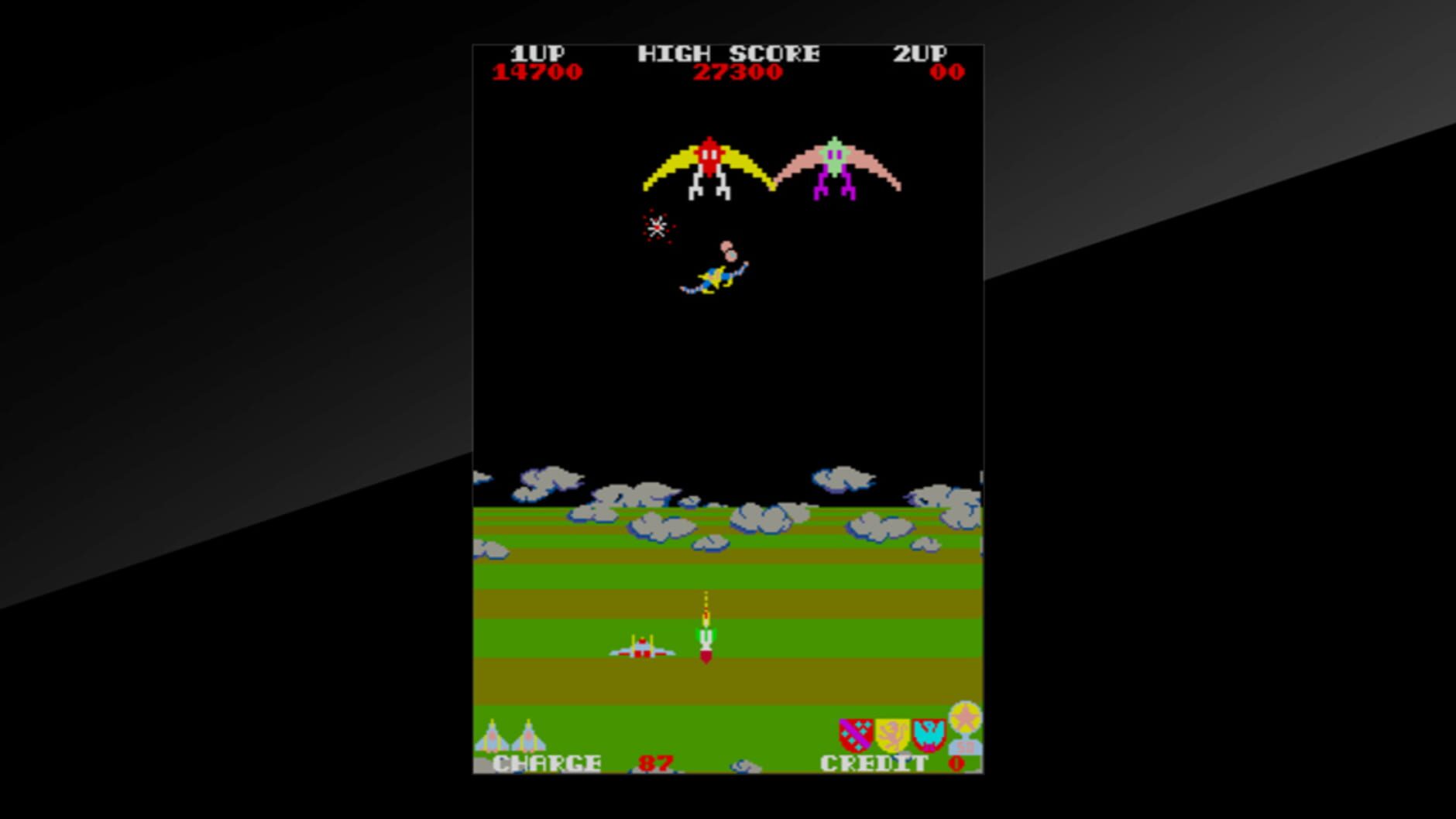 Screenshot for Arcade Archives: Exerion