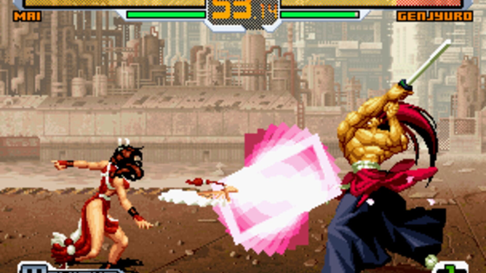 Screenshot for SNK vs. Capcom: SVC Chaos