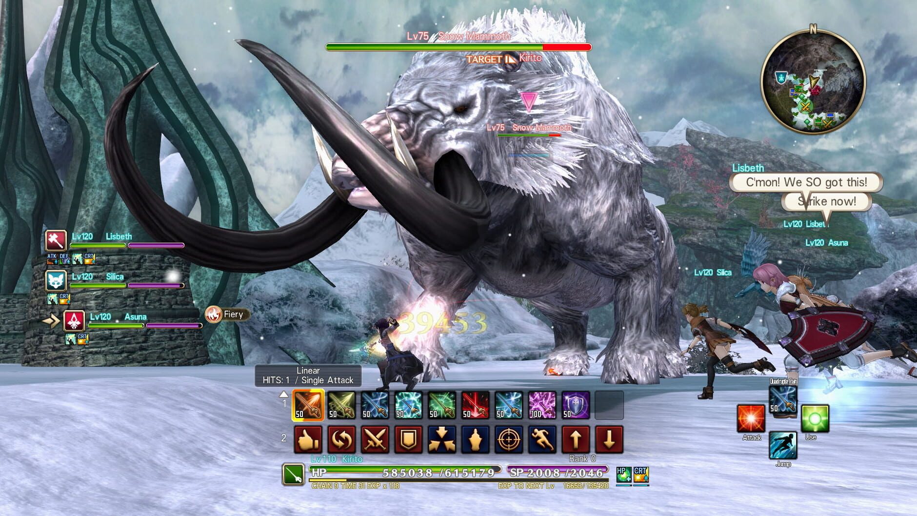 Screenshot for Sword Art Online: Hollow Realization - Deluxe Edition