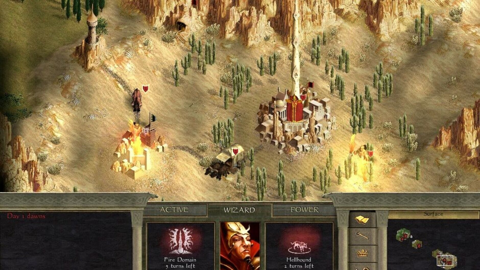 Screenshot for Age of Wonders II: The Wizard's Throne