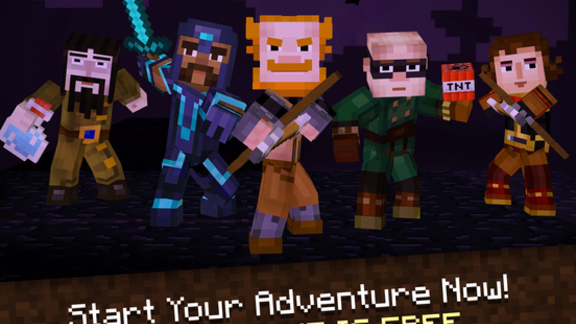 Screenshot for Minecraft: Story Mode