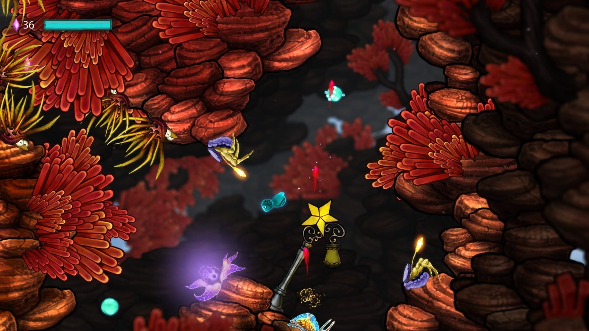 Screenshot for Beatbuddy: Tale of the Guardians