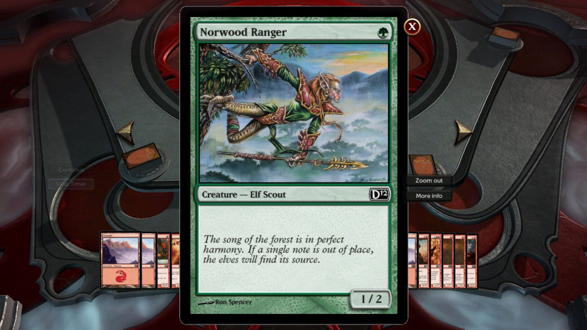 Screenshot for Magic: The Gathering - Duels of the Planeswalkers 2012
