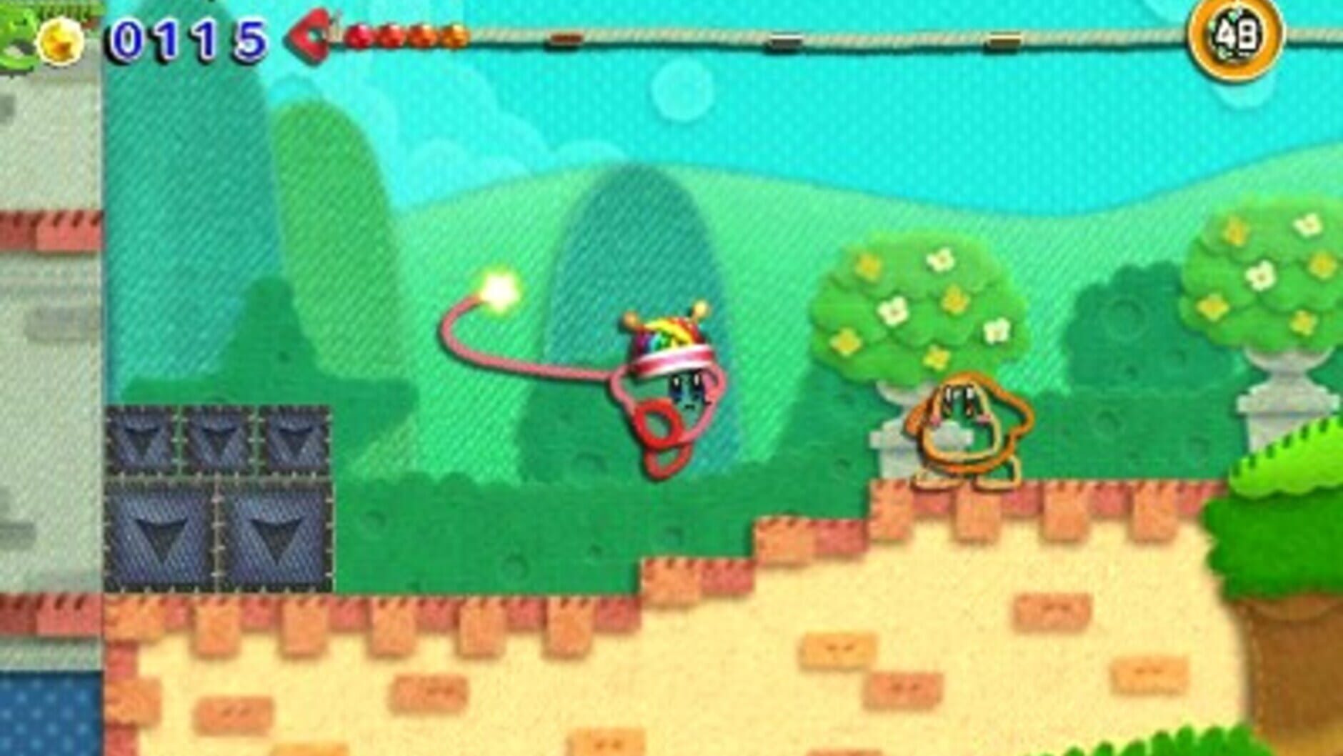 Screenshot for Kirby's Extra Epic Yarn
