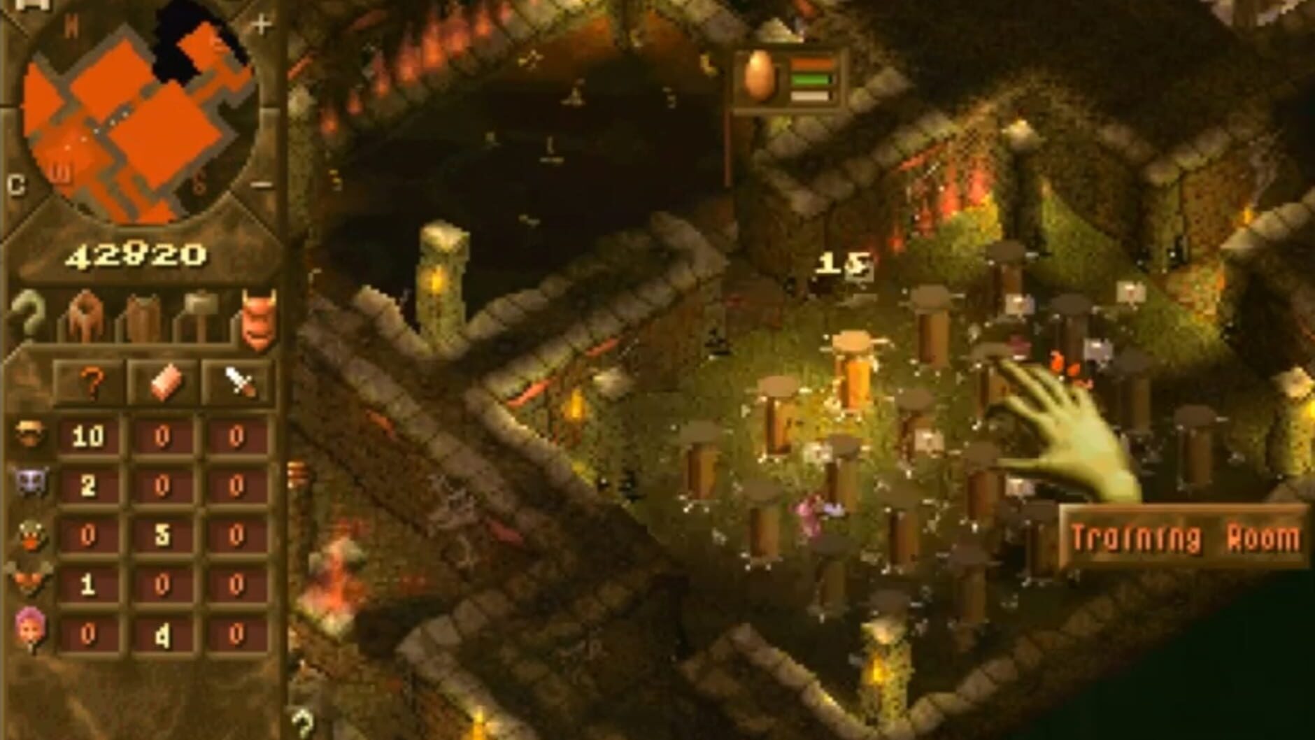 Screenshot for Dungeon Keeper