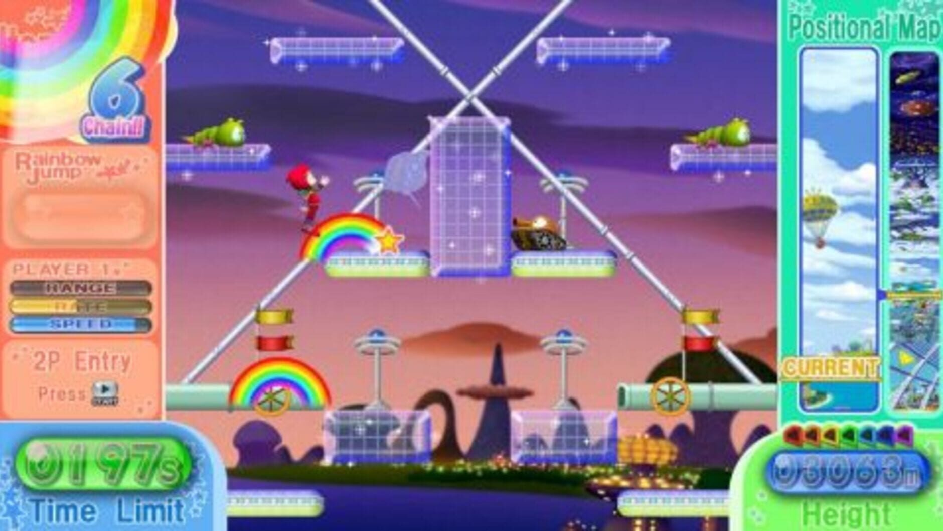 Screenshot for Rainbow Islands: Towering Adventure!