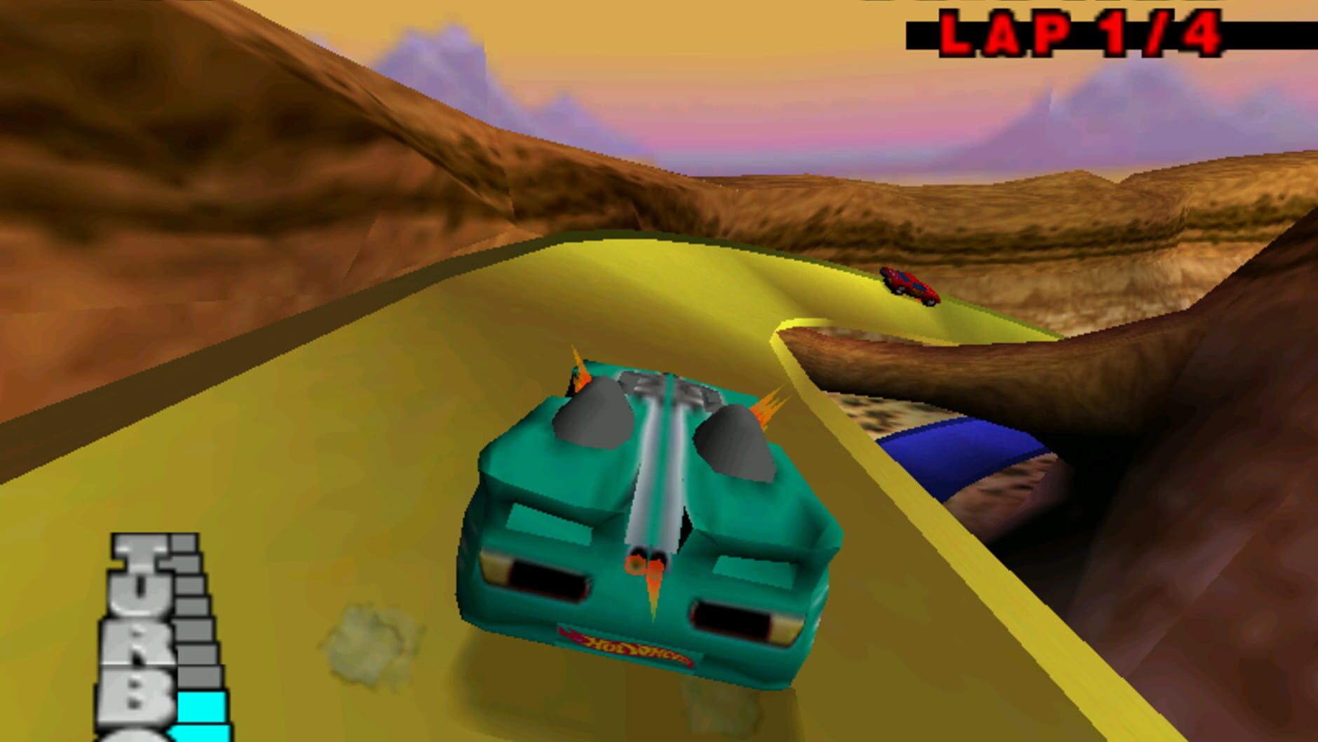 Screenshot for Hot Wheels Turbo Racing