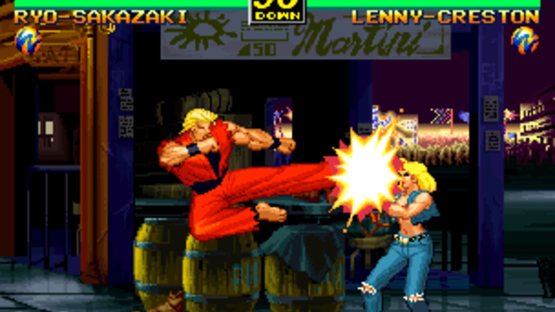 Screenshot for Art of Fighting 3: The Path of The Warrior