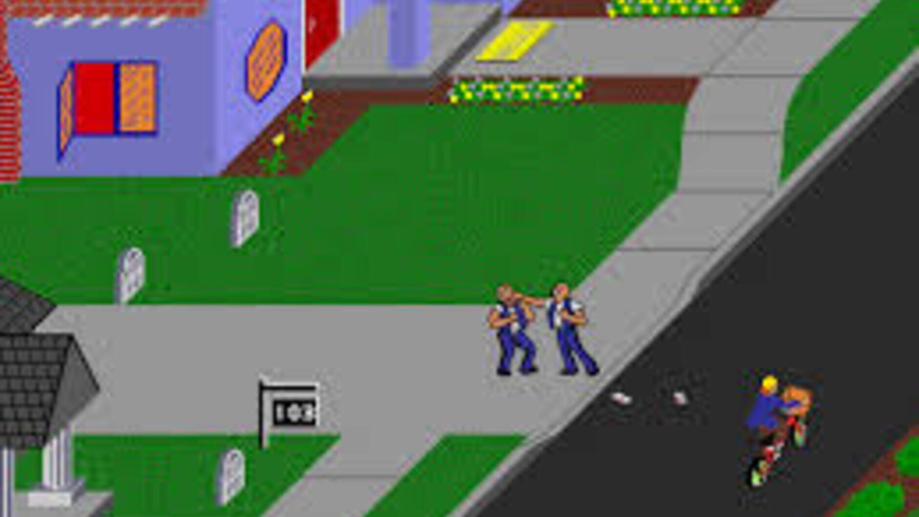 Screenshot for Paperboy