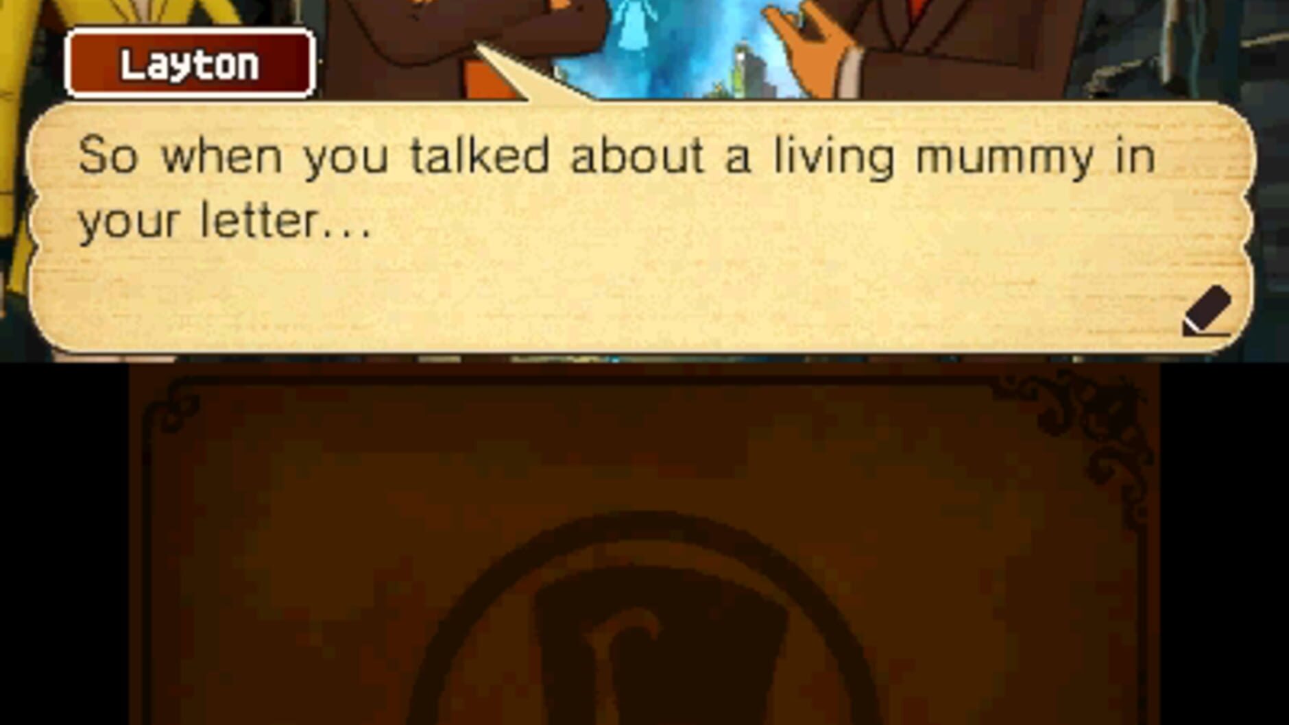 Screenshot for Professor Layton and the Azran Legacy