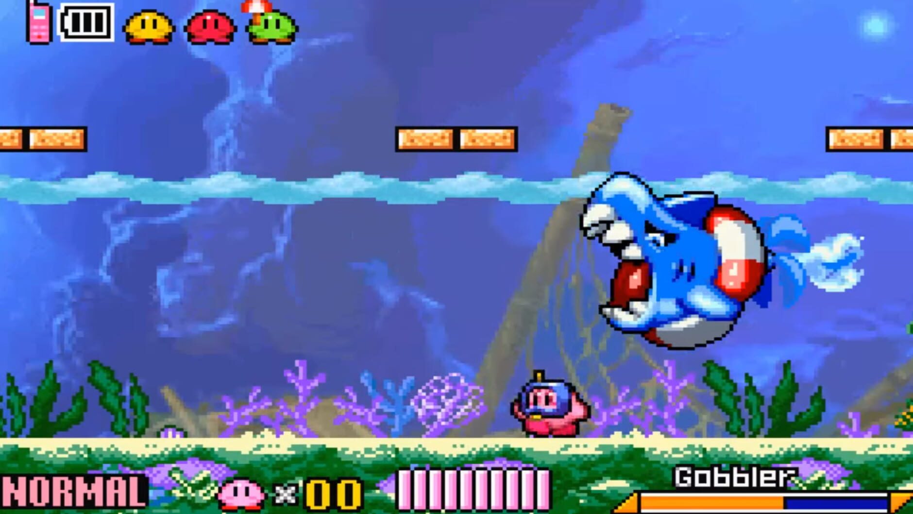 Screenshot for Kirby & the Amazing Mirror