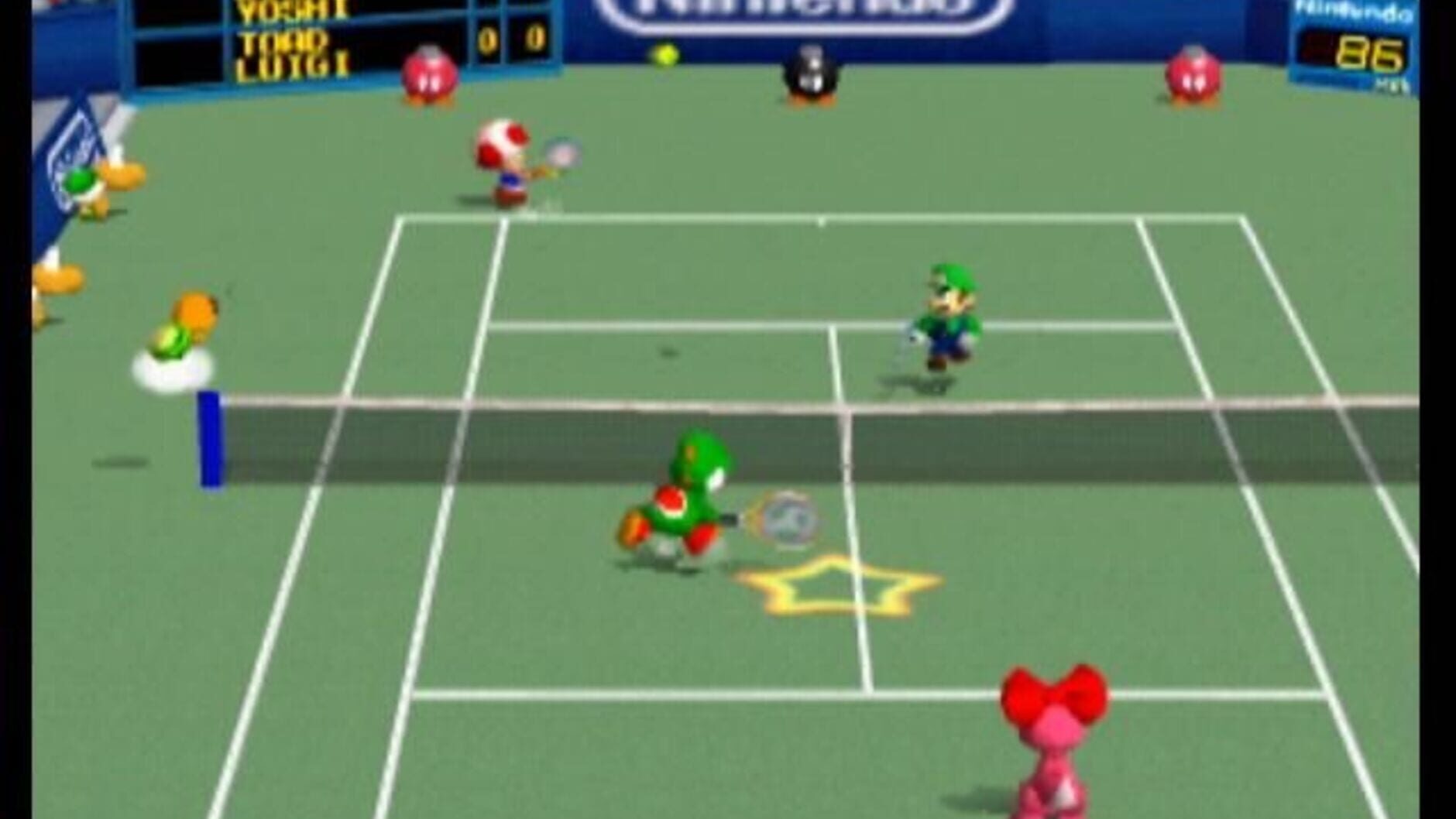 Screenshot for Mario Tennis