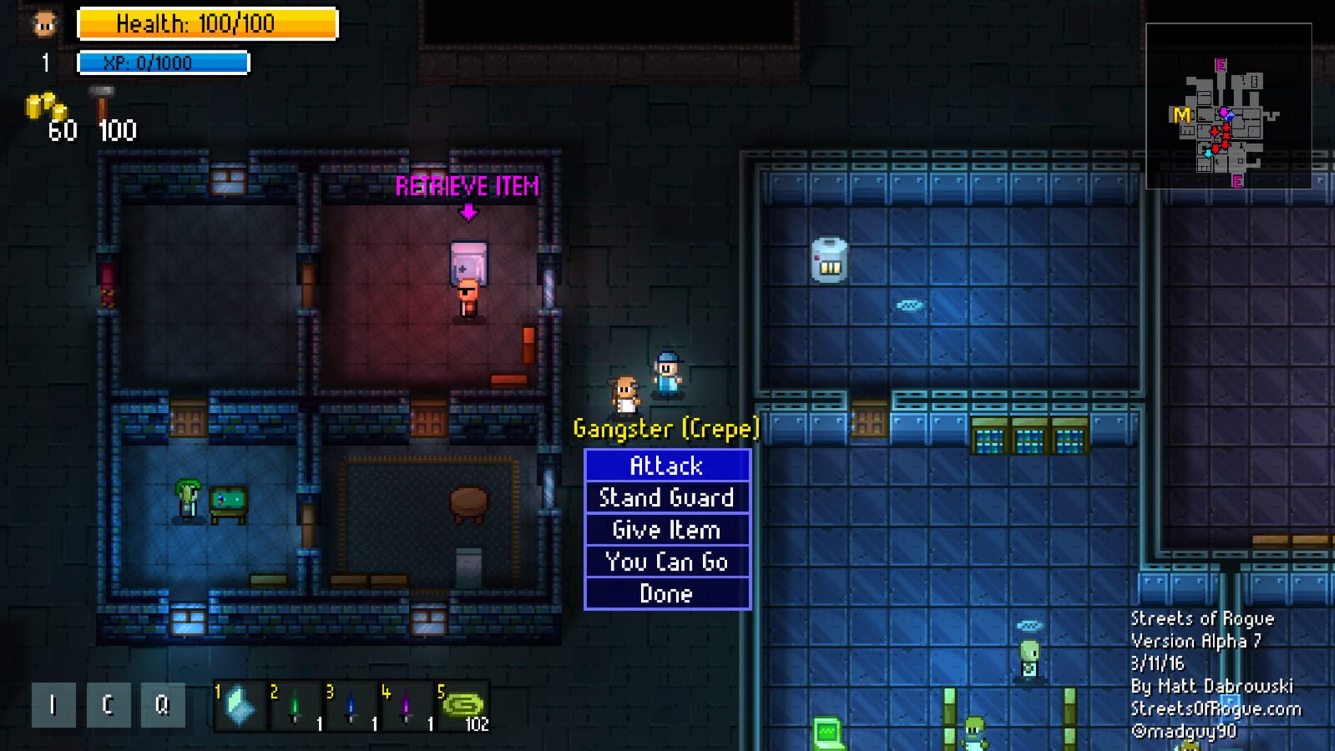 Screenshot for Streets of Rogue