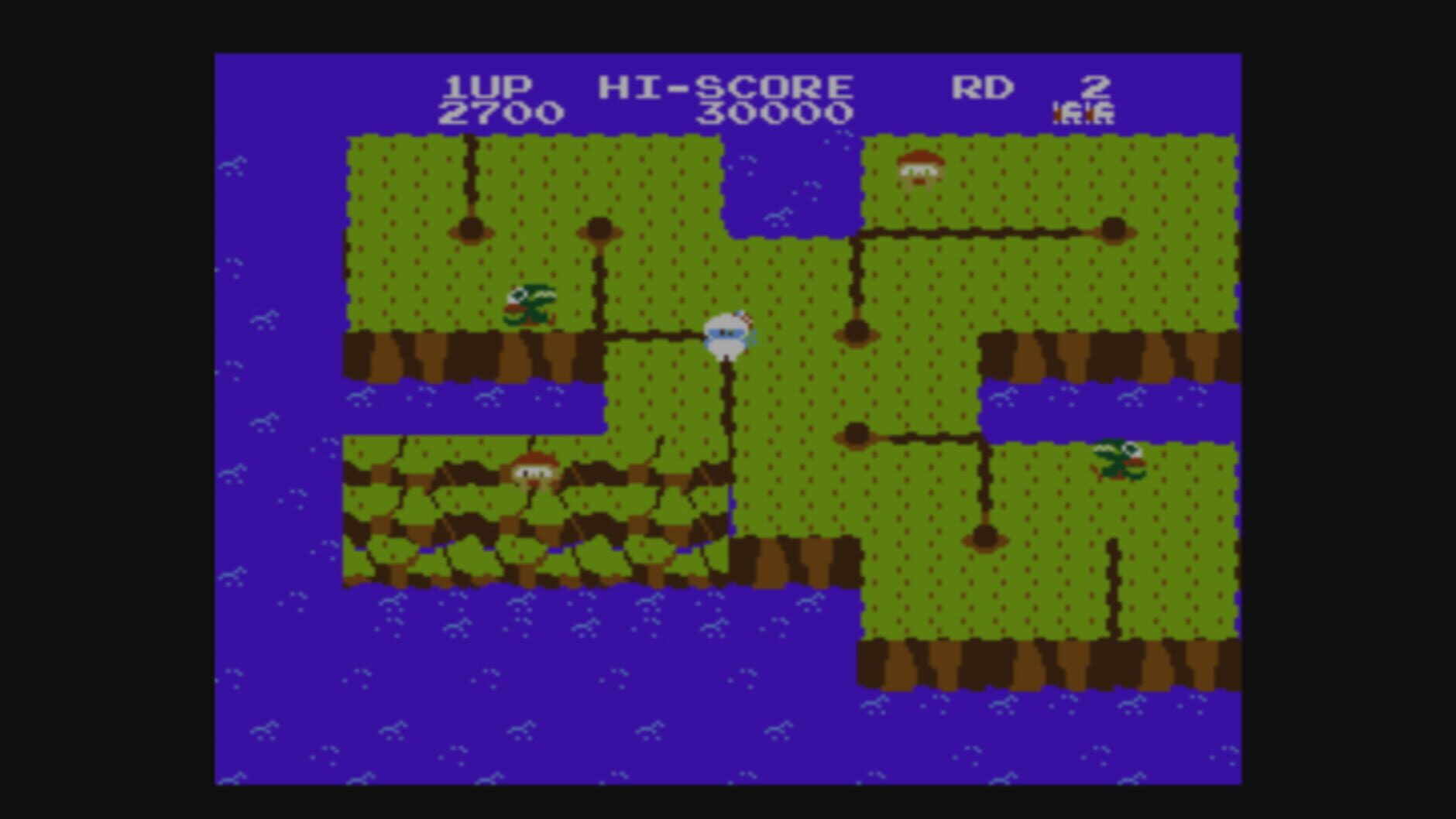 Screenshot for Dig Dug II: Trouble in Paradise